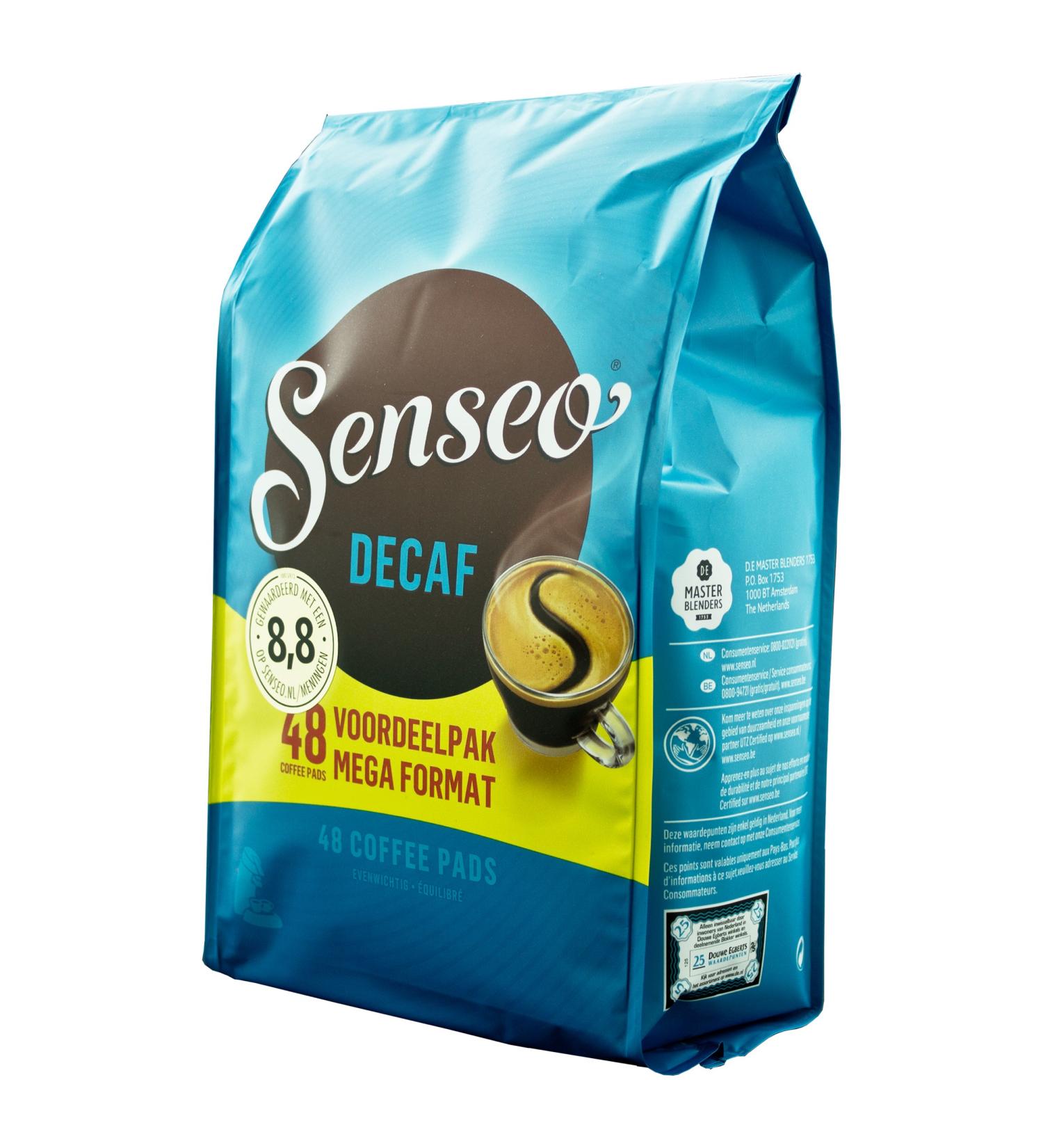 Senseo Decaf Coffee 48 Pods Rich and intense flavour