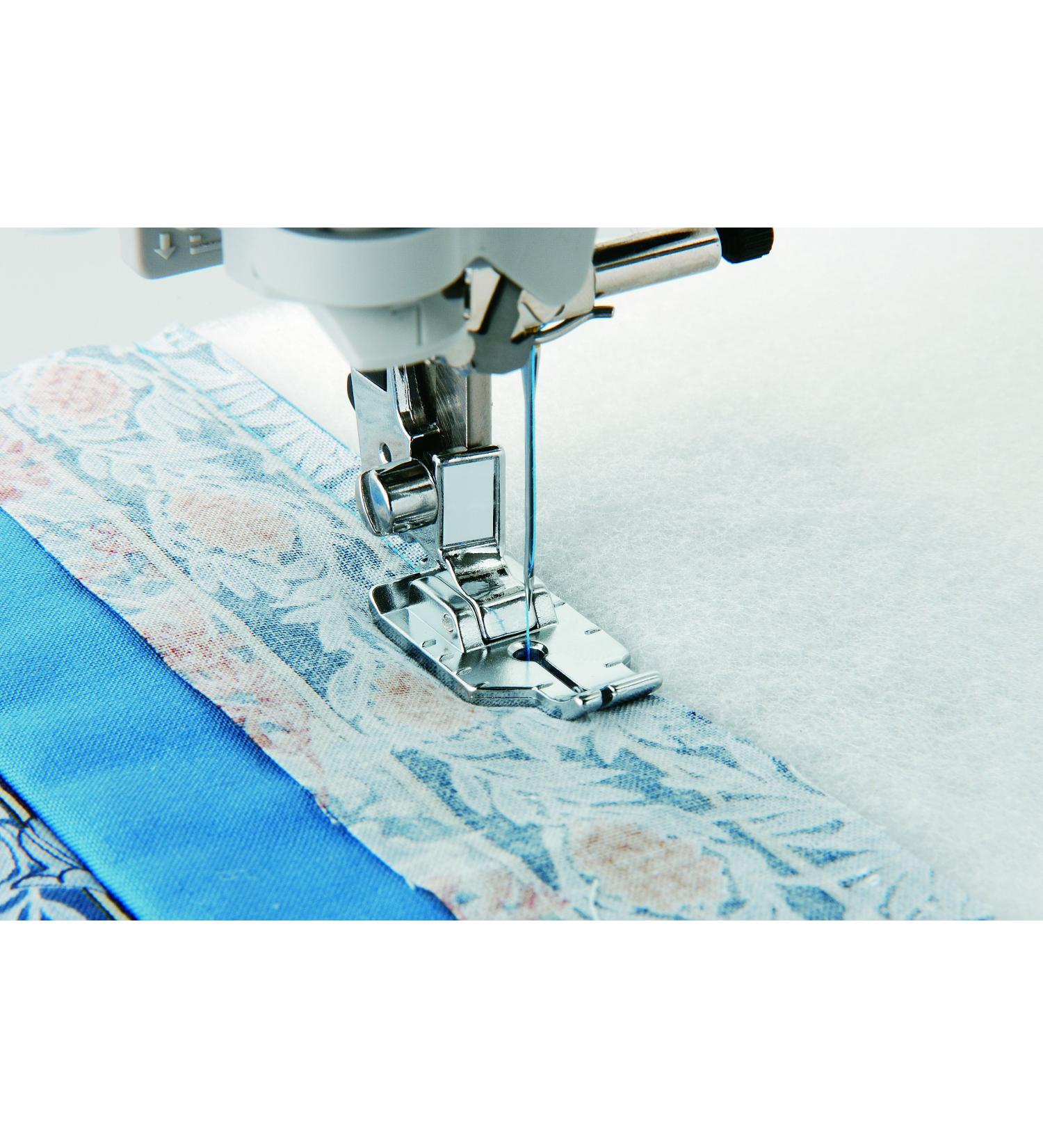 Brother  Inch Piecing Foot for Quilting and Topstitching, SA125, Silver