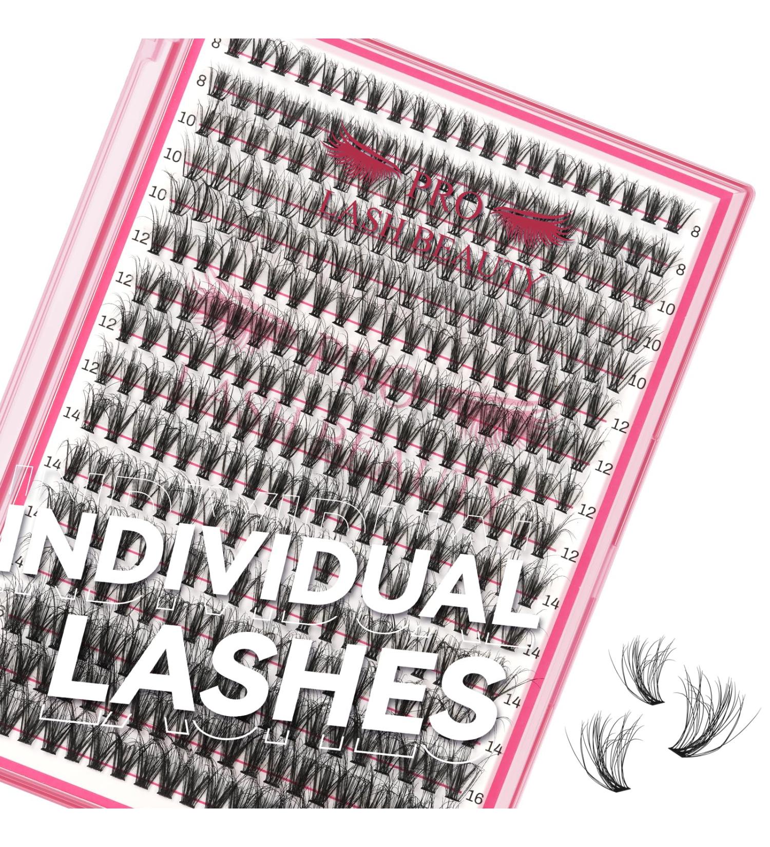 320 Pcs 30D-D 3D Fluffy Cluster Lashes for DIY Eyelash Extensions at Home | Individual 3D Effect Lash Clusters for Self Application - Buy Online on GoSupps.com