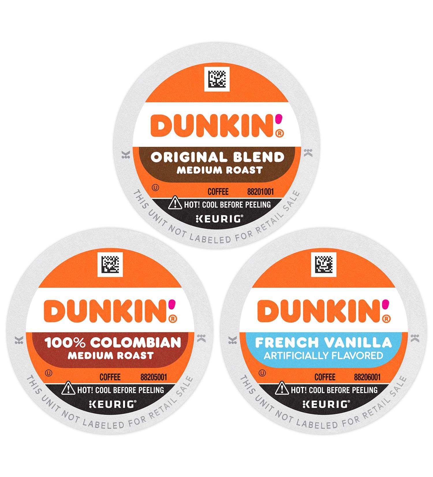 Dunkin' Best Sellers Coffee Variety Pack - 60 Keurig K-Cup Pods | Premium Coffee Selection - Buy Online on GoSupps.com