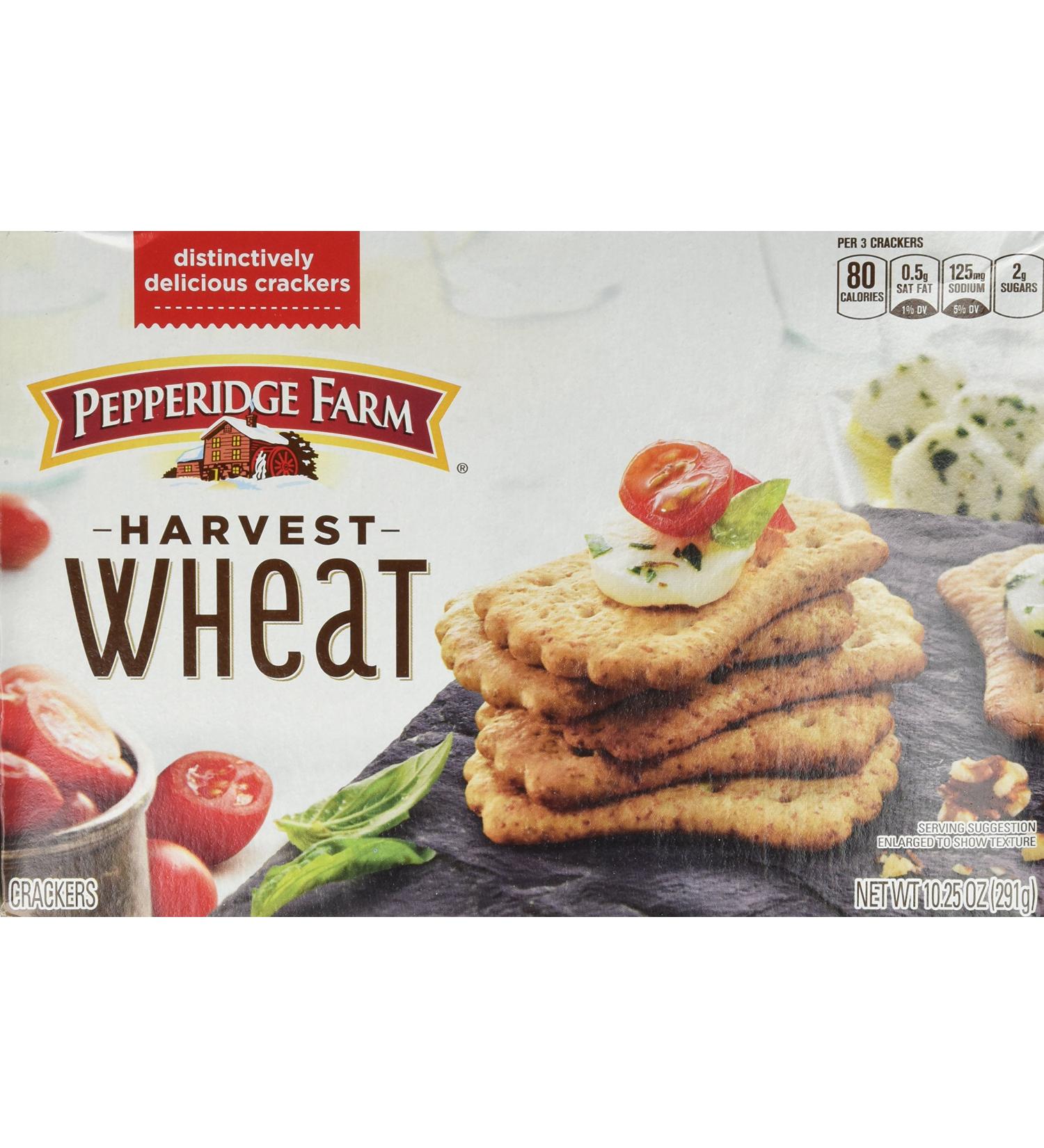 Pepperidge Farm Harvest Wheat Distinctive Crackers 10.25 oz - Pack of 2 - Buy Online on GoSupps.com