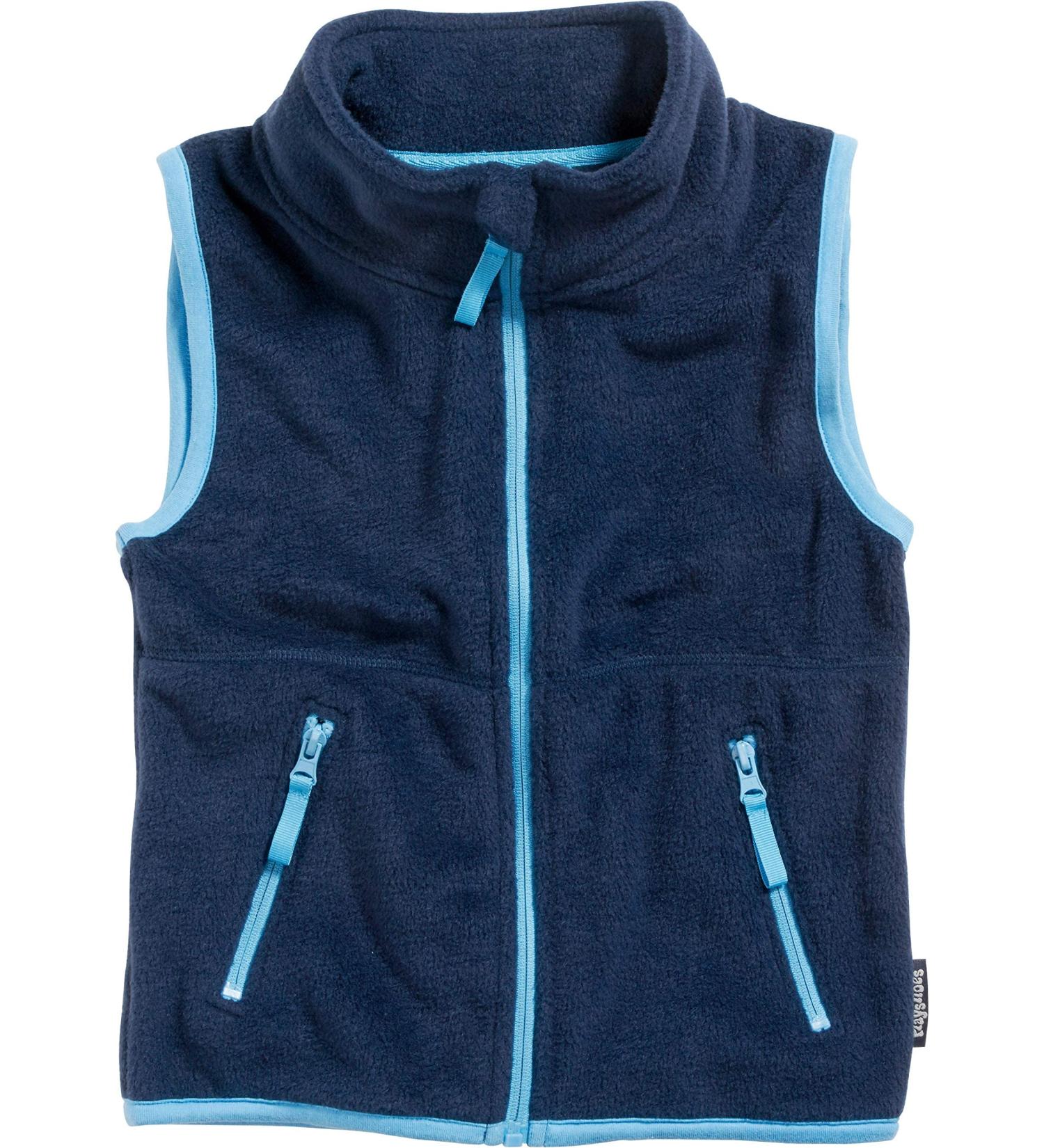Playshoes Kids Fleece Vest 104 Navy - Unisex Outdoor Top - Buy Online on GoSupps.com