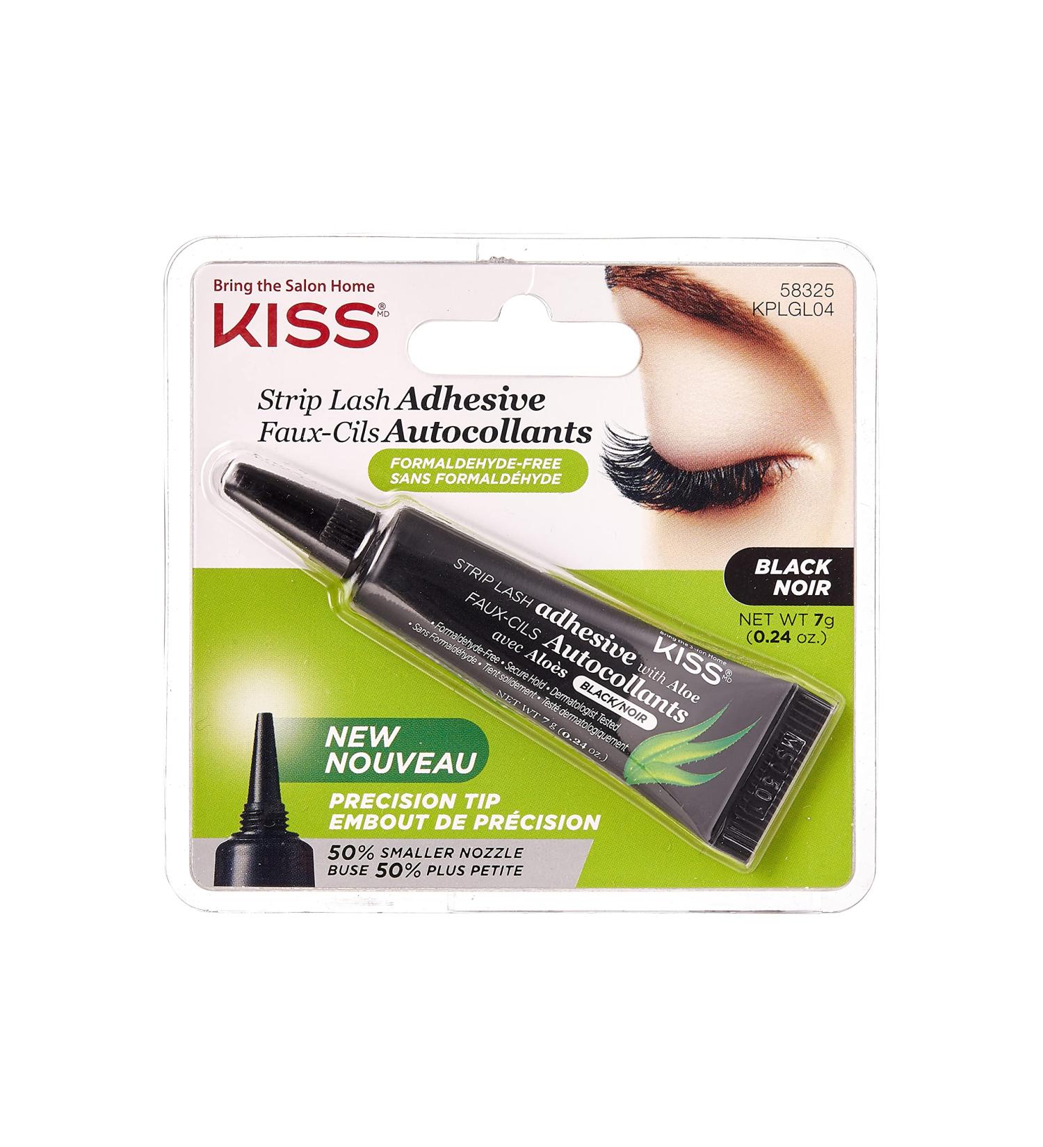 Kiss Strip Lash Adhesive Black - Secure and Long-Lasting Formula - Buy Online on GoSupps.com