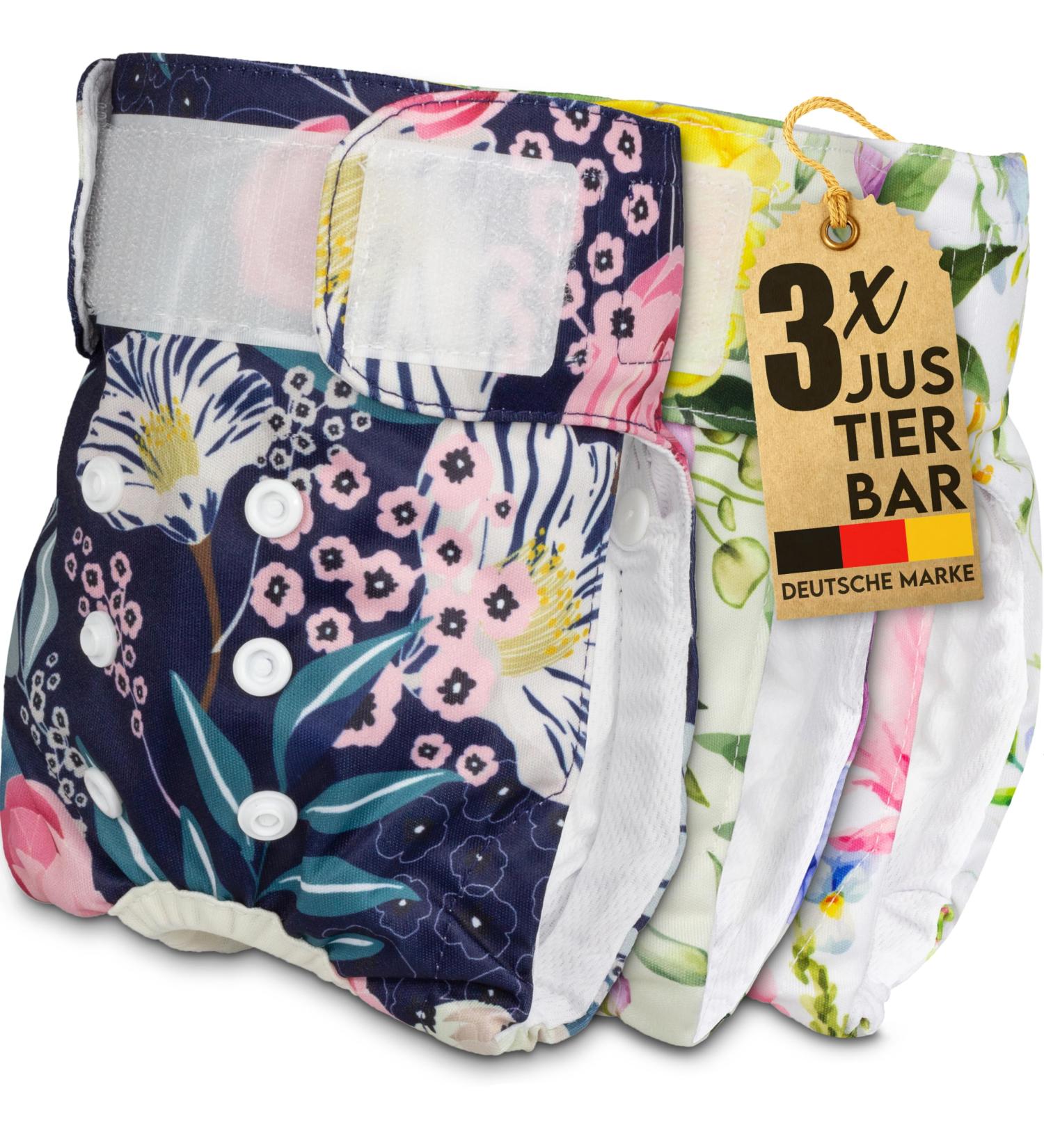 Dog is K nig Eco-Friendly Dog Diapers for Bitches - 3 Pack Adjustable Heat Pants for Incontinence XL (65-82cm) - Comfortable & Strong Suction - Buy Online on GoSupps.com