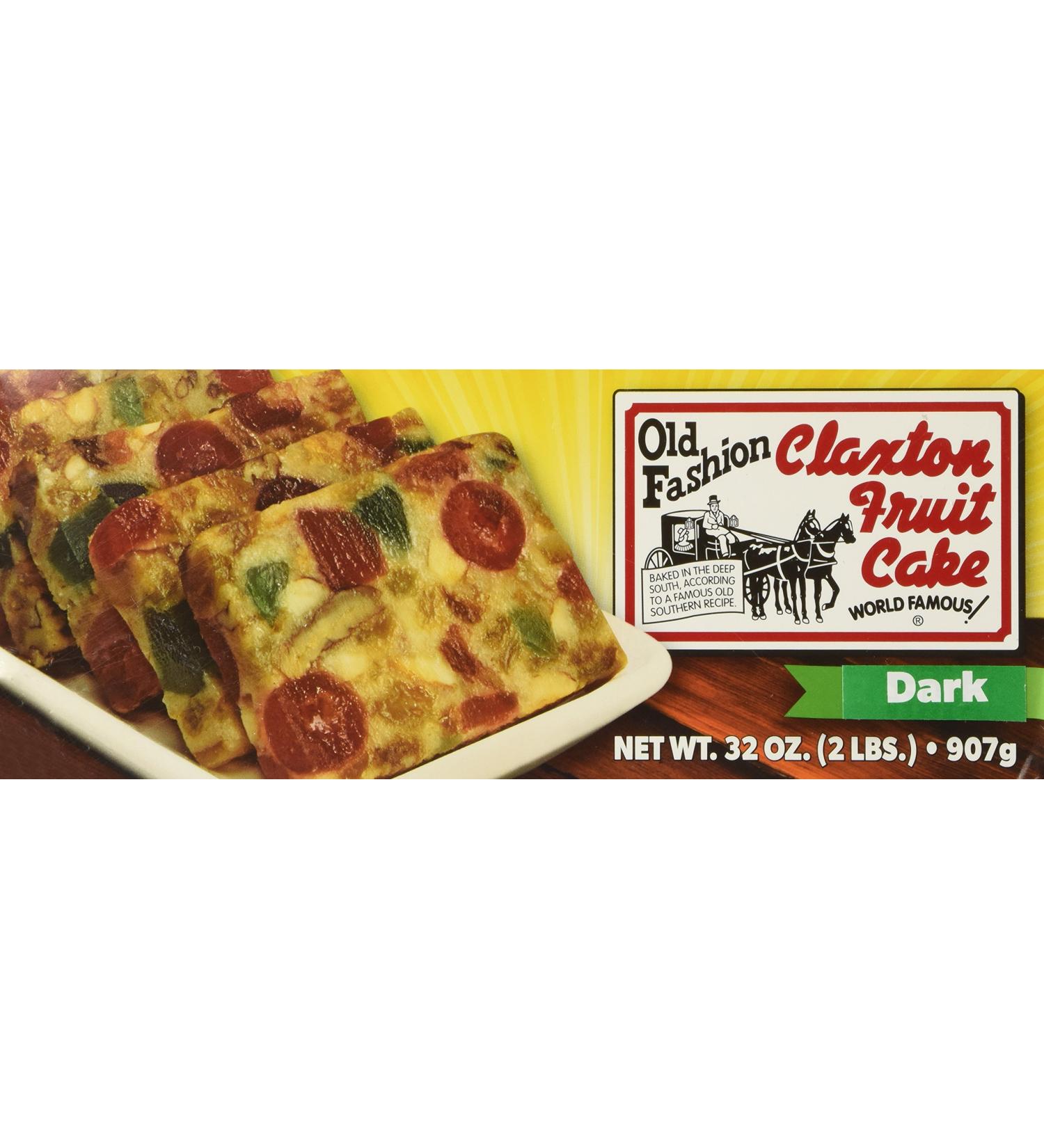 FRUIT CAKE Boxed 2 lb Dark Recipe Claxton Fruitcake 2 Pound (Pack of 1) - Buy Online on GoSupps.com