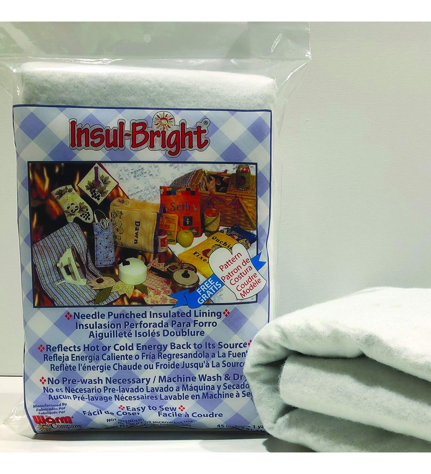 Insul-Bright Needlepunched Insulated Lining -45" x 1 yard