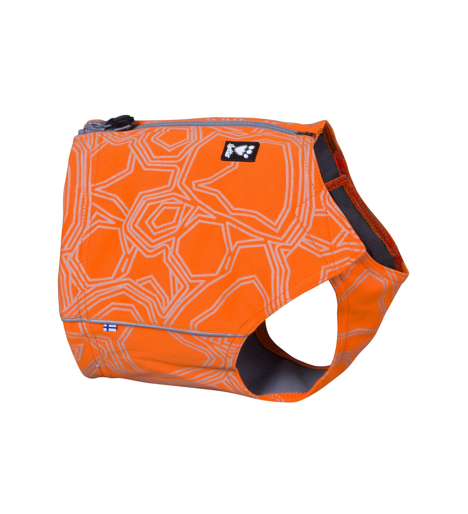 Hurtta Ranger Vest | Safety Vest for Dogs | Orange Camouflage Hunting Jacket for Outdoor Activities | MM Size Available - Buy Online on GoSupps.com