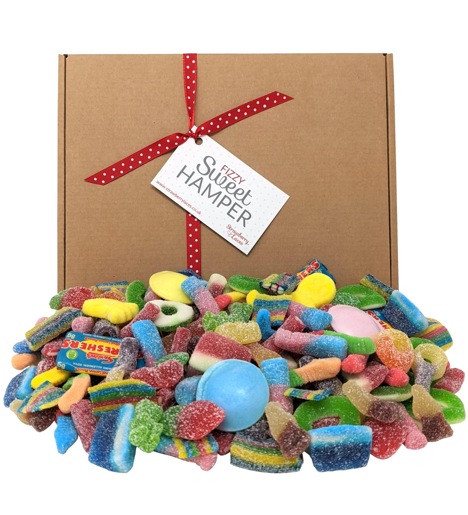 Fizzy Sweet Letterbox Gift Large - Perfect Fizzy & Sour Pick & Mix Hamper for Birthday Easter Christmas Thank You... - Buy Online on GoSupps.com