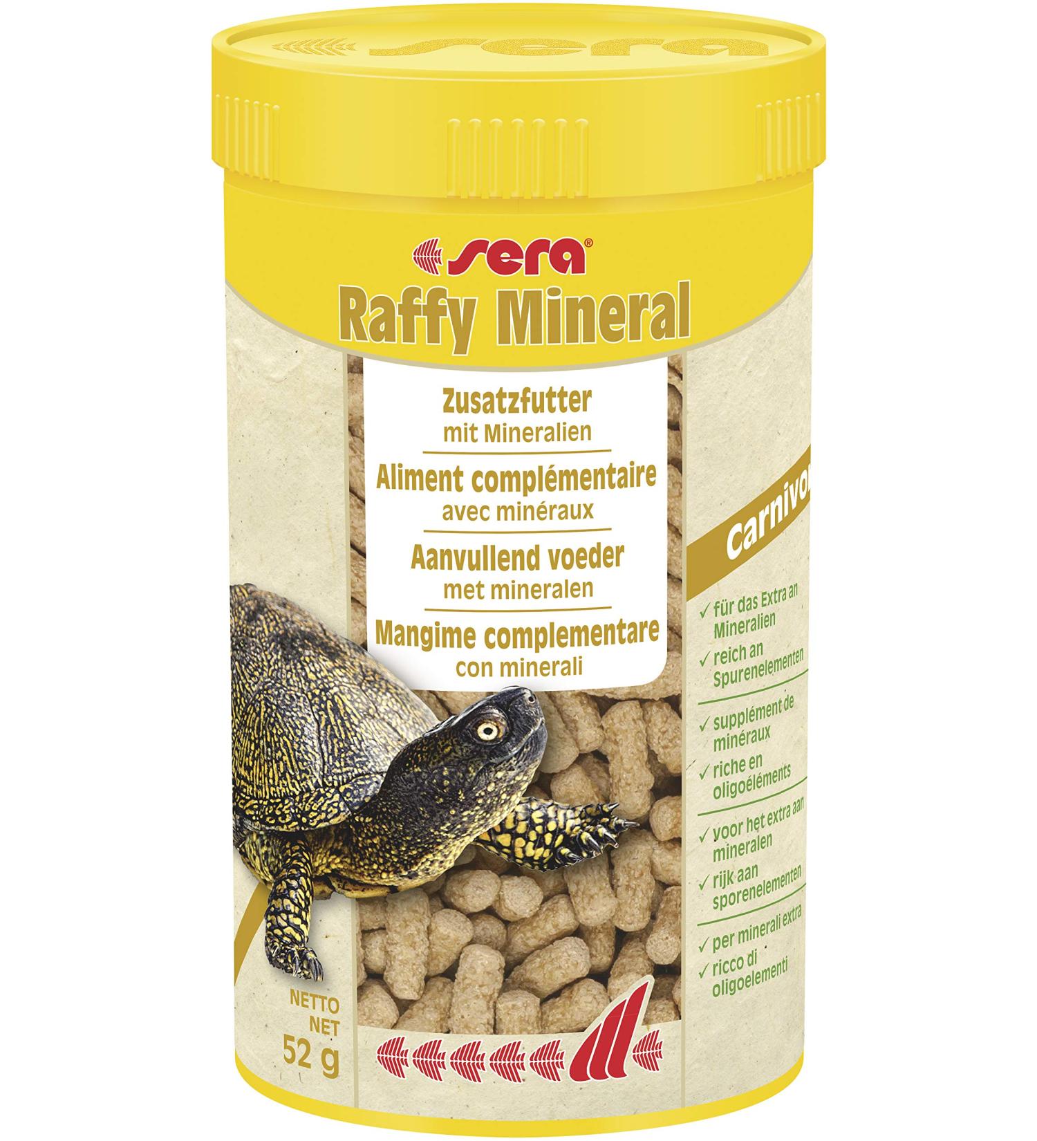 sera Raffy Mineral Reptile Food 250 ml - Buy Online on GoSupps.com