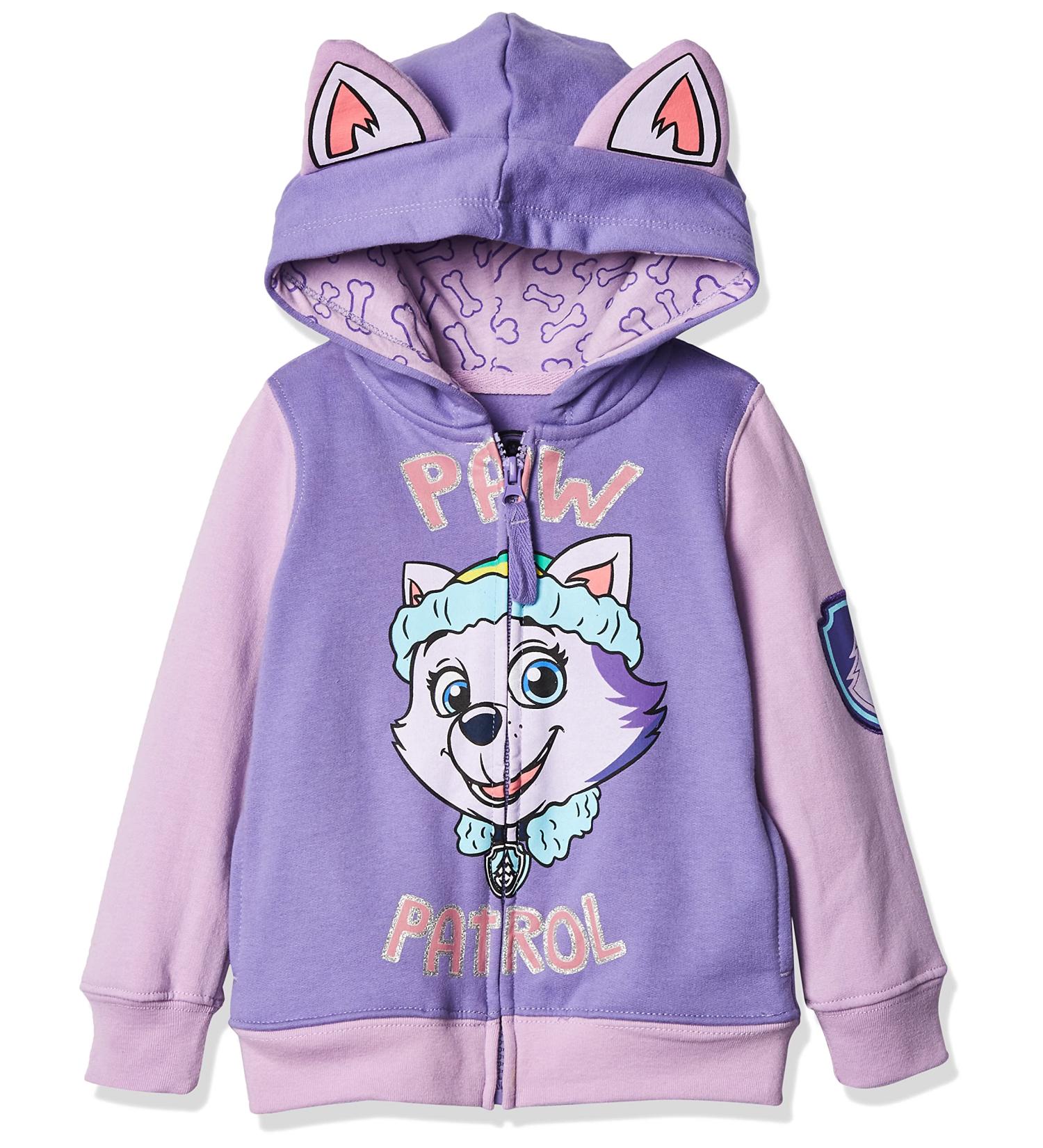 Paw Patrol Everest Toddler Girl Hoodie 5T - Lilac/Purple | Cute and Cozy Sweatshirt for Kids - Buy Online on GoSupps.com