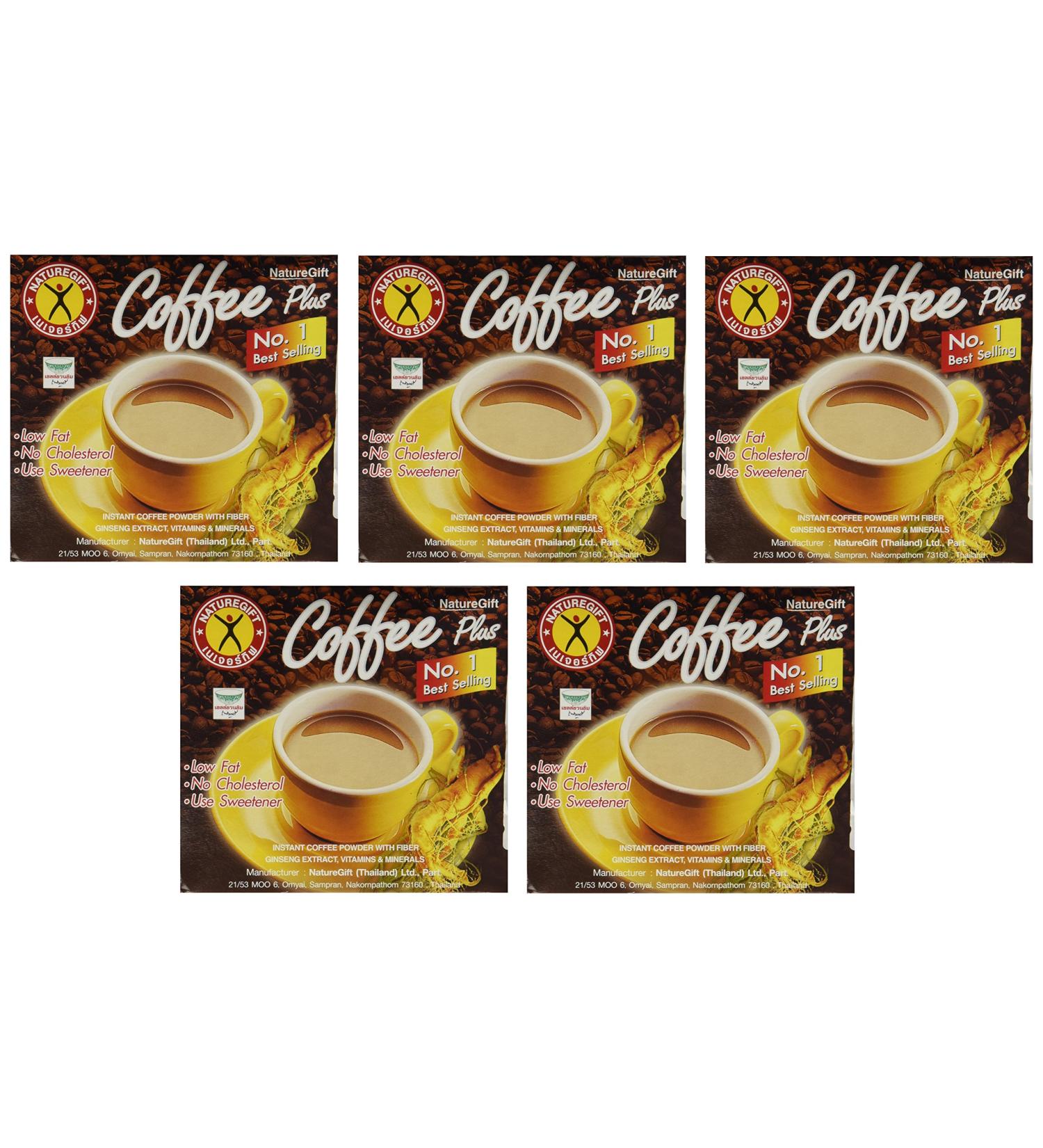 Naturegift Weight Loss Diet Instant Coffee - 5 Boxes | Slimming Coffee - Buy Online on GoSupps.com