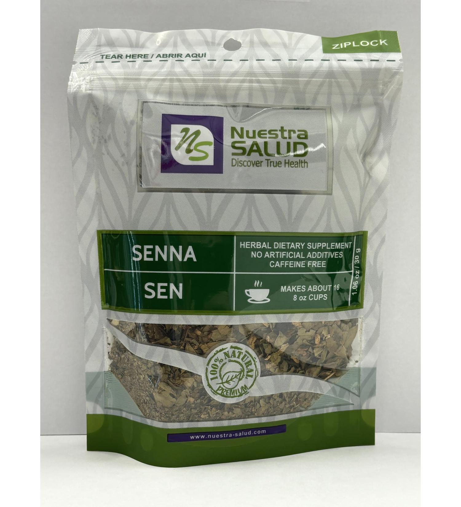 Sen - Senna Herbal Tea Leaves - Buy Online on GoSupps.com