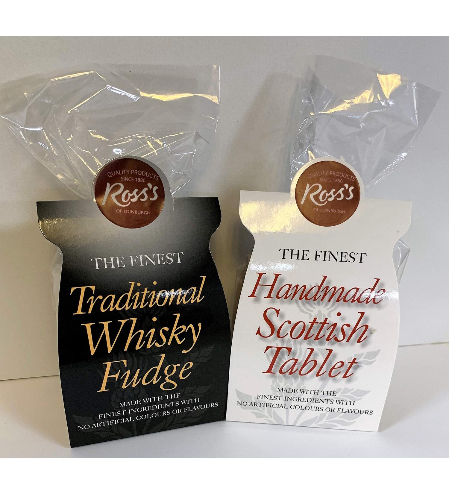 Scottish Tablet 150g & Whiskey Fudge 150g - Buy Online on GoSupps.com