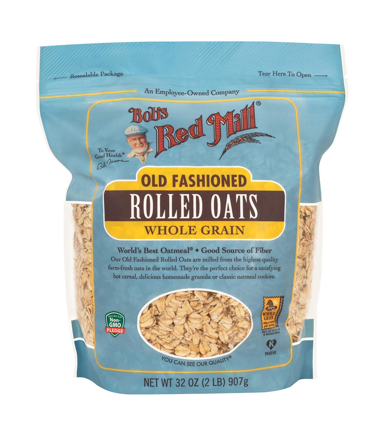 Buy Bob's Red Mill Old Fashioned Rolled Oats 32 Oz - Resealable Pack - Buy Online on GoSupps.com