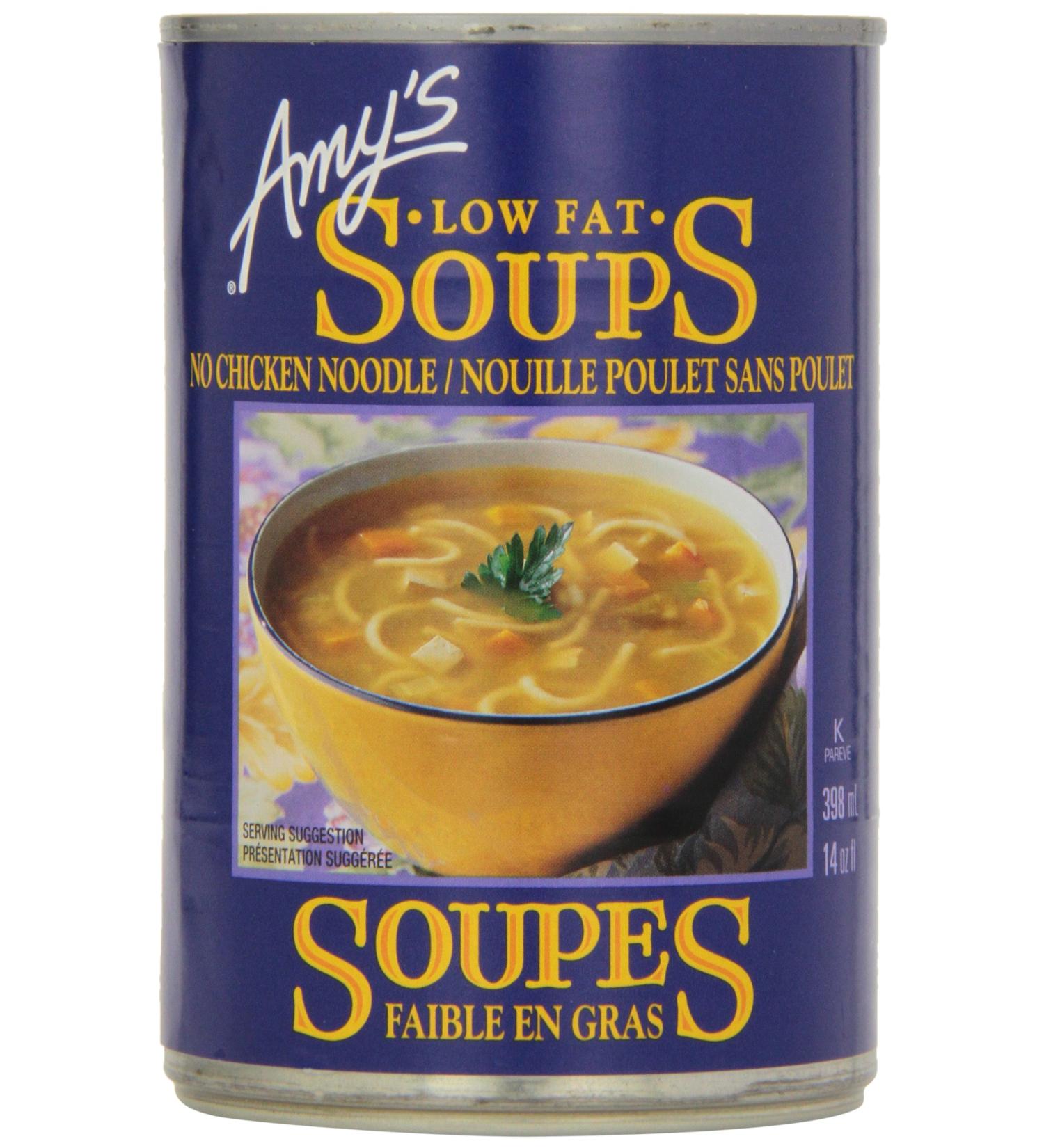 Amy'S Kitchen Organic No Chicken Noodle Soup 398 ml Chicken Noodle 398 ml - Buy Online on GoSupps.com