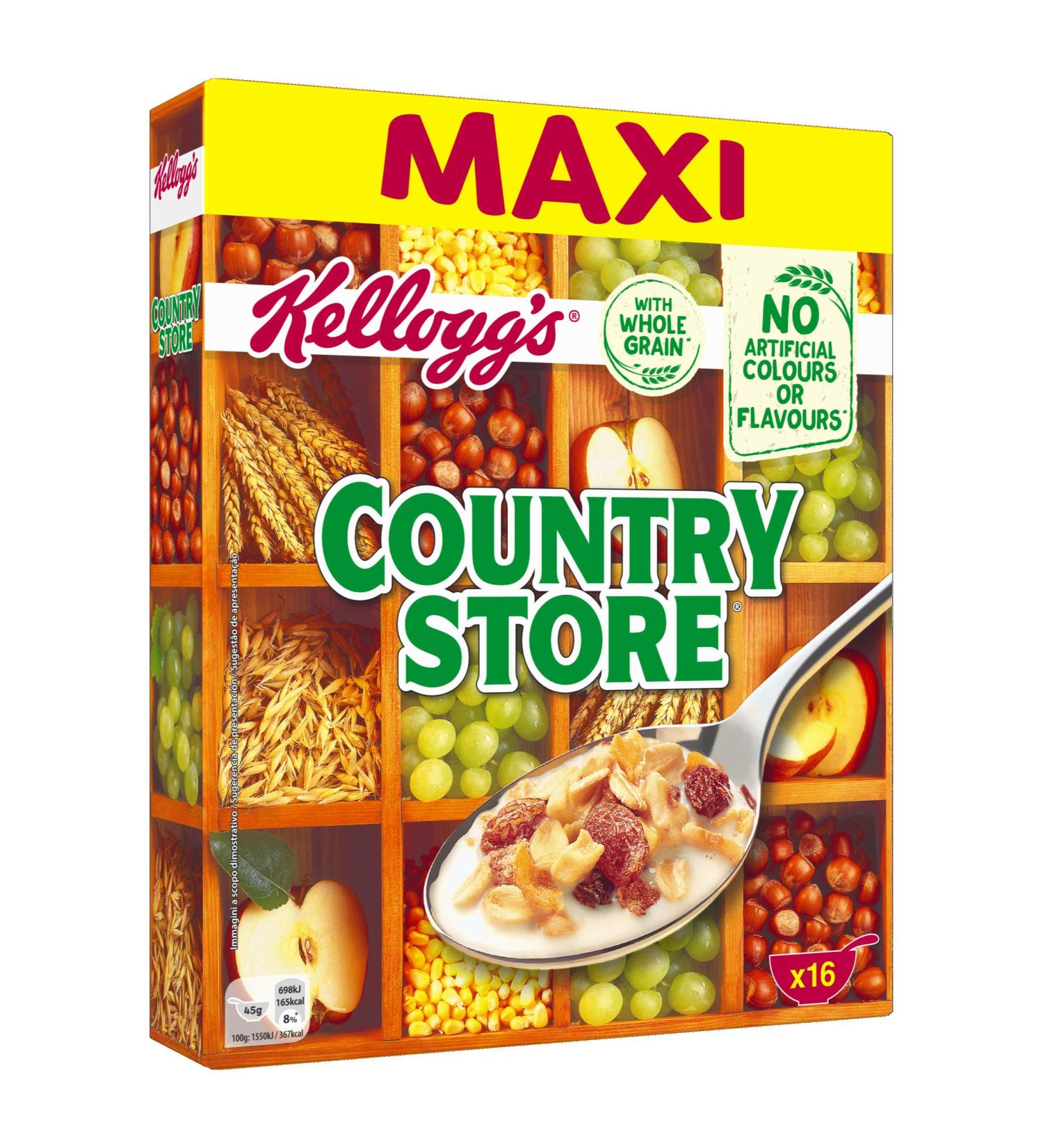 Kellogg's Country Store Muesli Cereal 750g