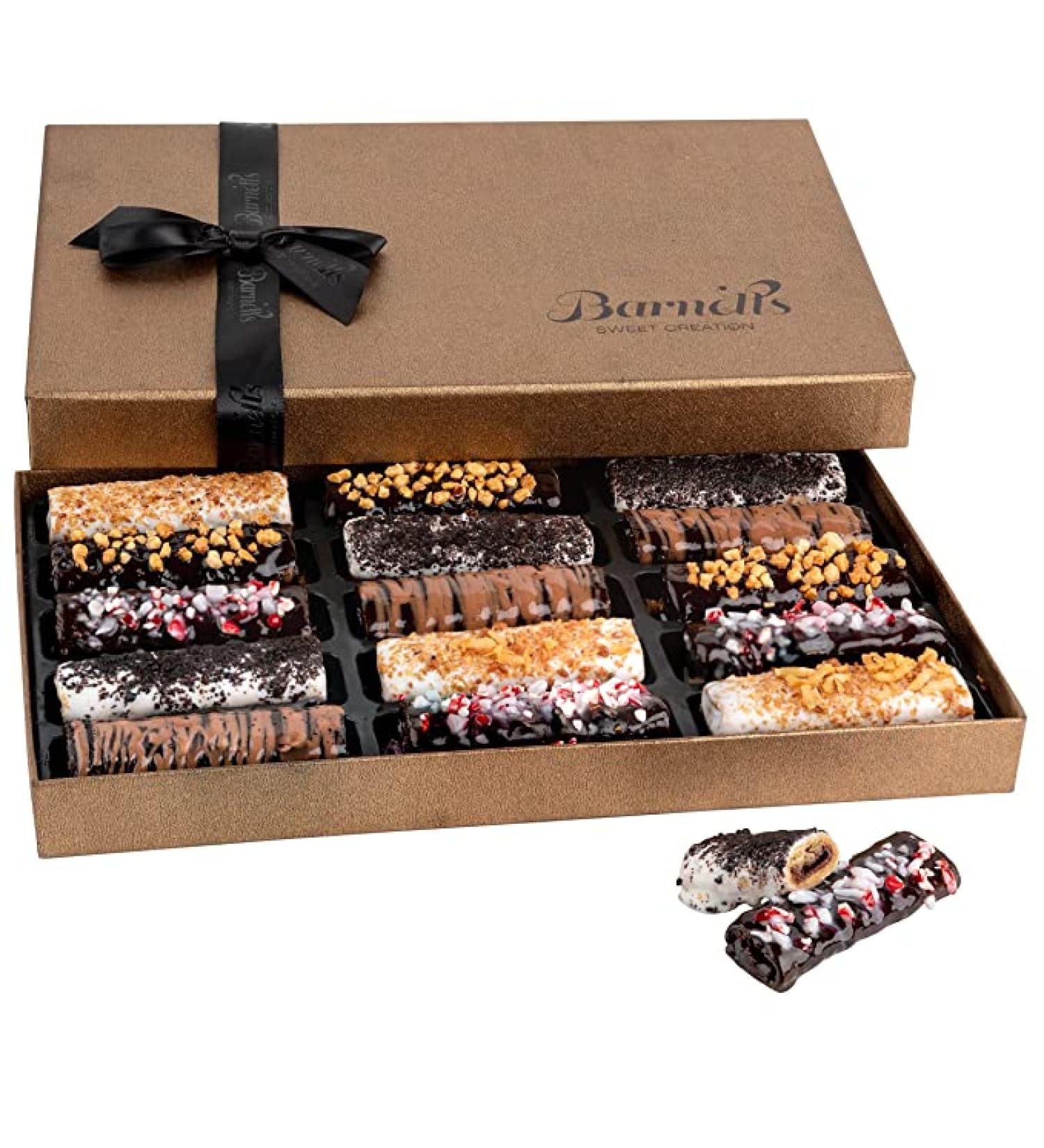 Barnett's Cookies: Gourmet Chocolate-Covered Hazelnut Wafers - Indulge in Deliciousness - Buy Online on GoSupps.com