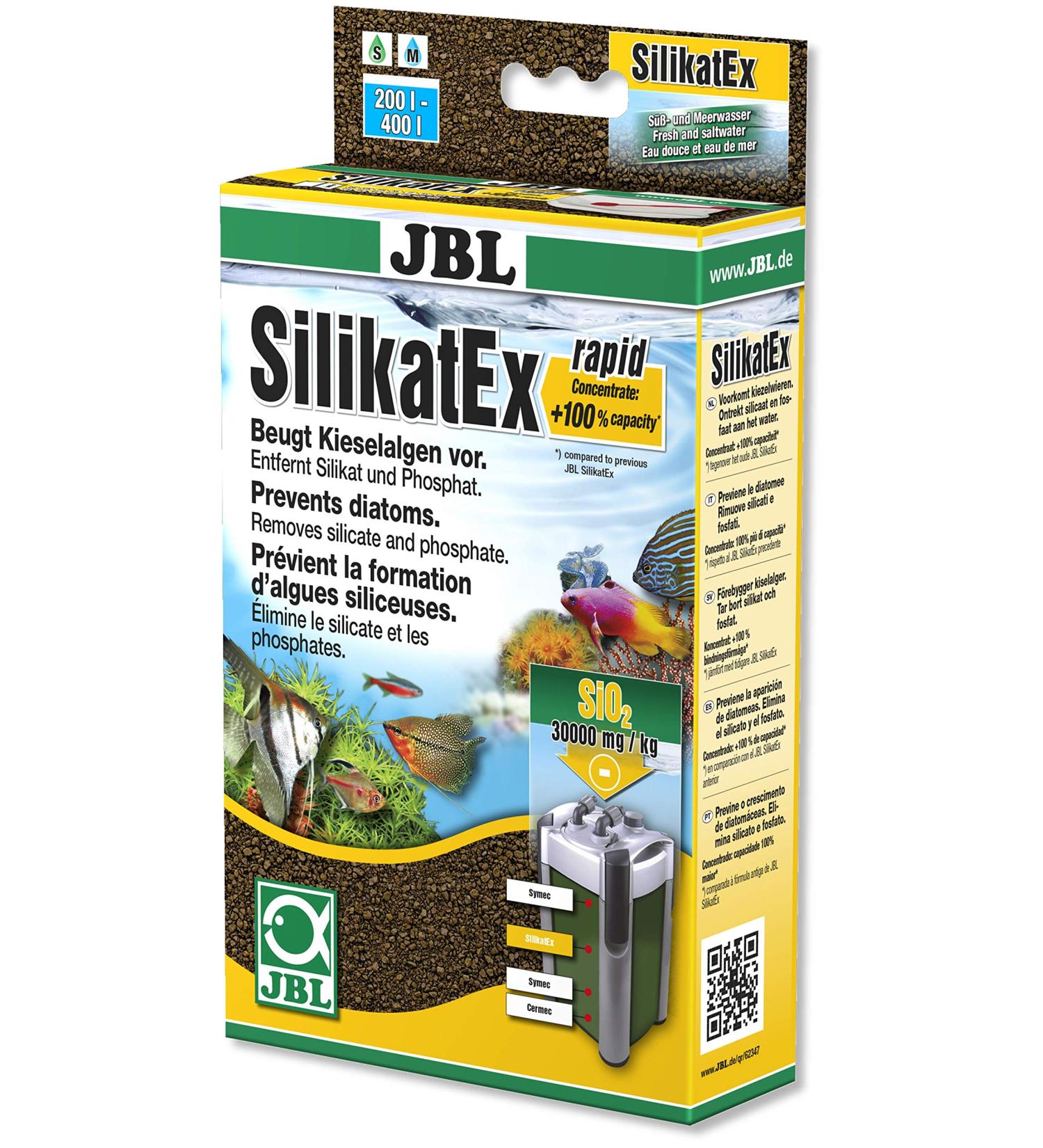 JBL SilikatEx Rapid 62347 Filter Material - Silicate Removal 1 Pack for Aquariums | Buy Online - Buy Online on GoSupps.com
