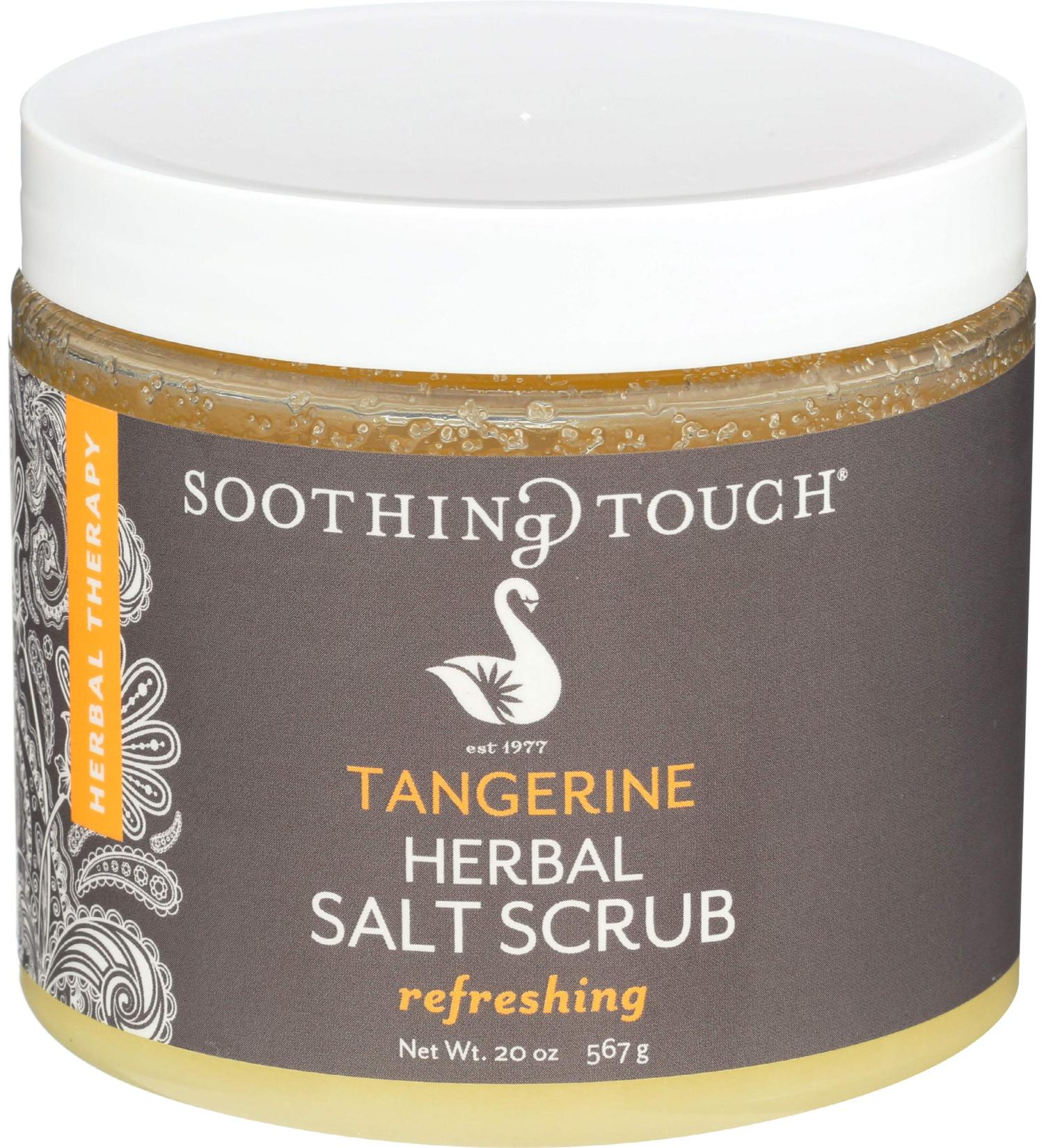 Shop Premium Tangerine Salt Scrub - Exfoliate & Renew Skin | International Shipping Available - Buy Online on GoSupps.com