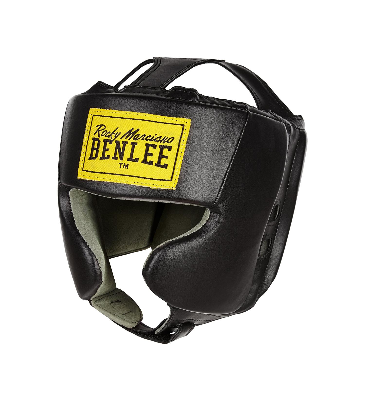 Buy BENLEE Synthetic Leather Head Guard - Mike L-XL Black | High-Quality Boxing Gear | International Shipping Available - Buy Online on GoSupps.com