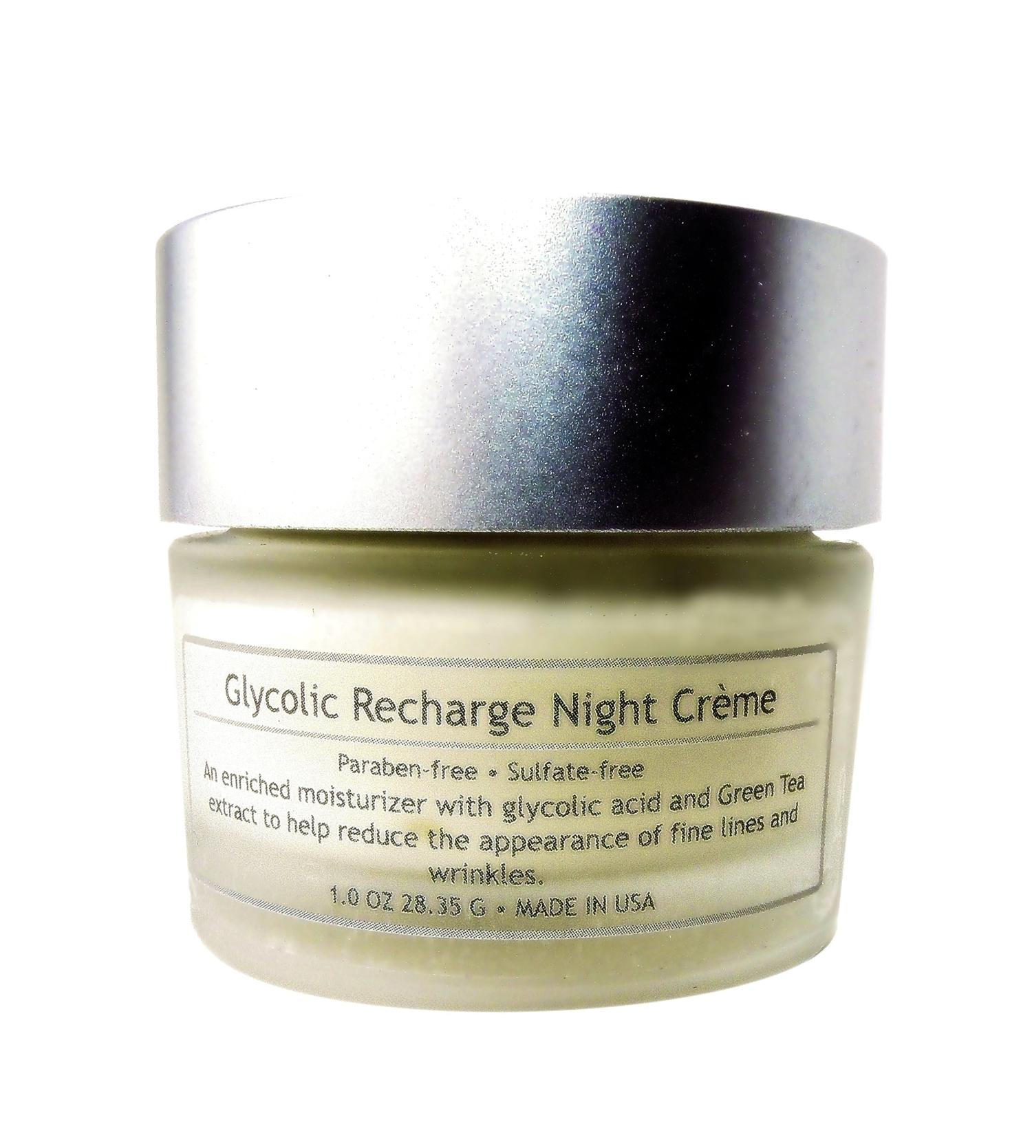 Buy 4.31% Glycolic Acid Night Cream - Oil-Free Gluten & Paraben Free Cruelty Free - Revitalize Skin - Buy Online on GoSupps.com