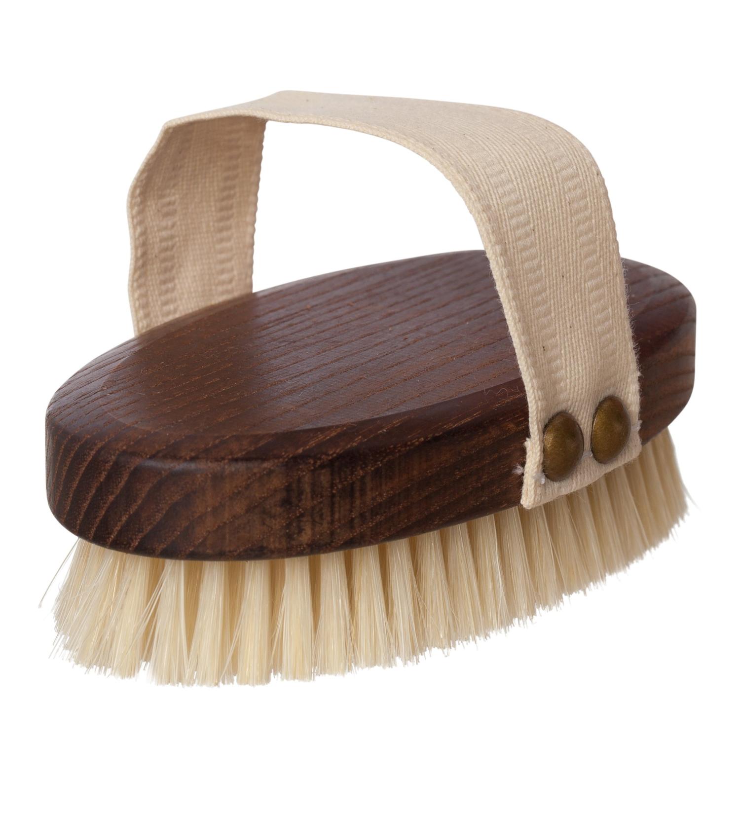 Redecker Thermowood Massage Brush - 5-3/8 inches | Natural Bristles - Buy Online on GoSupps.com
