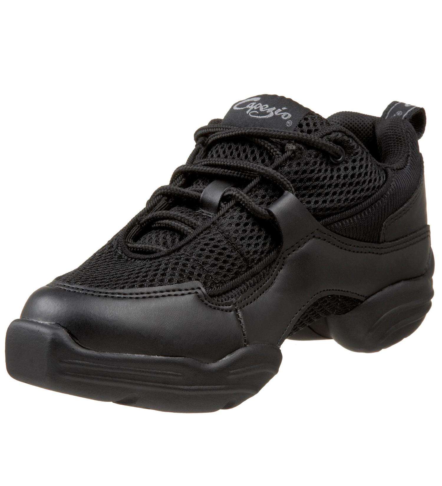 Capezio Women's DS11 Fierce Dansneaker 8.5 Black - Adjustable and Comfortable Dance Sneakers - Buy Online on GoSupps.com