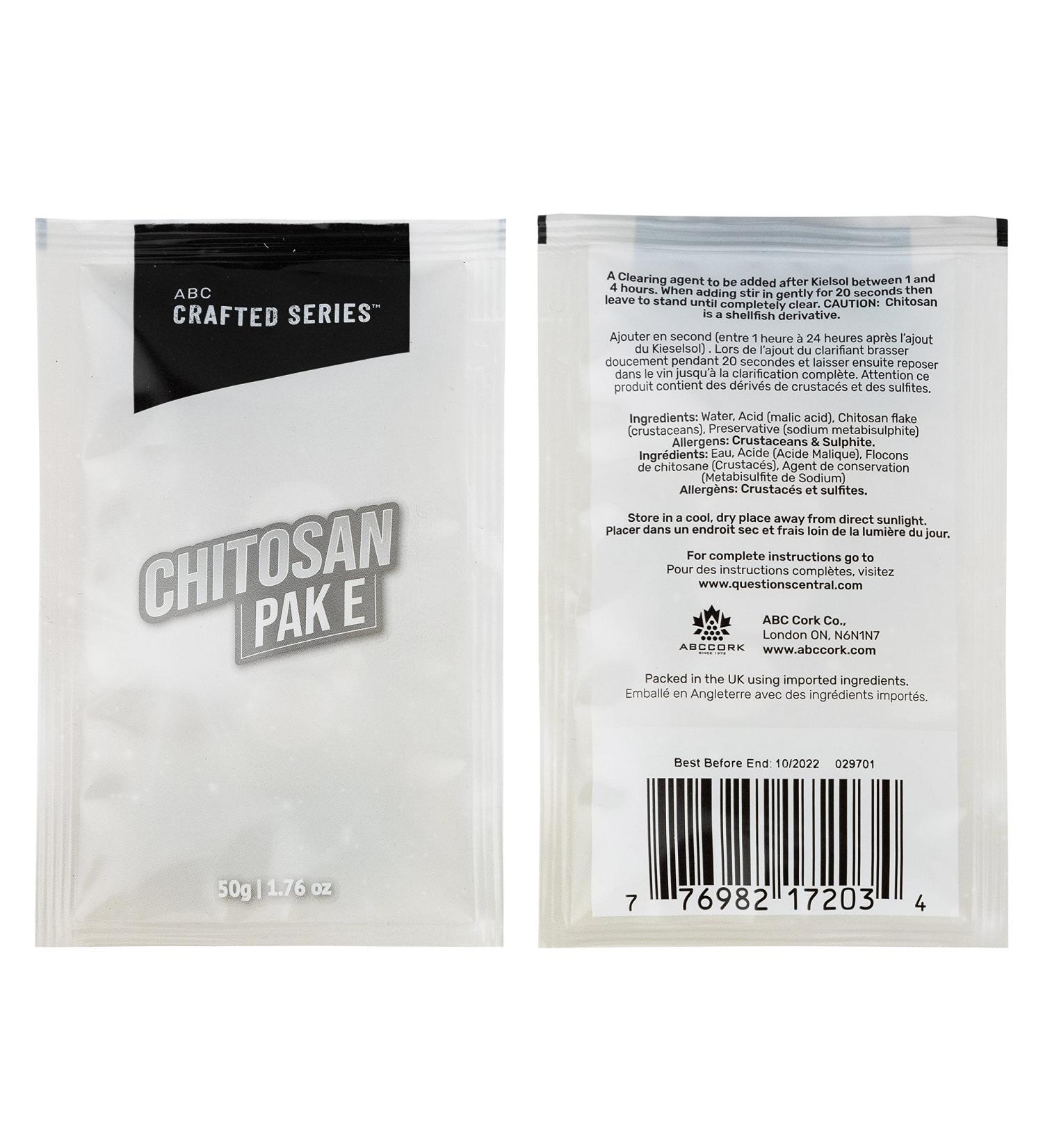 Chitosan - 50 gr | 1.76 oz (5/Pack)