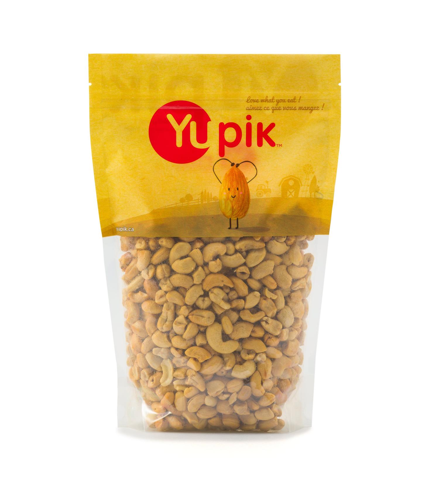Yupik Unsalted Roasted Cashew Butts 2.2 lb - Premium Quality Nuts - Buy Online on GoSupps.com