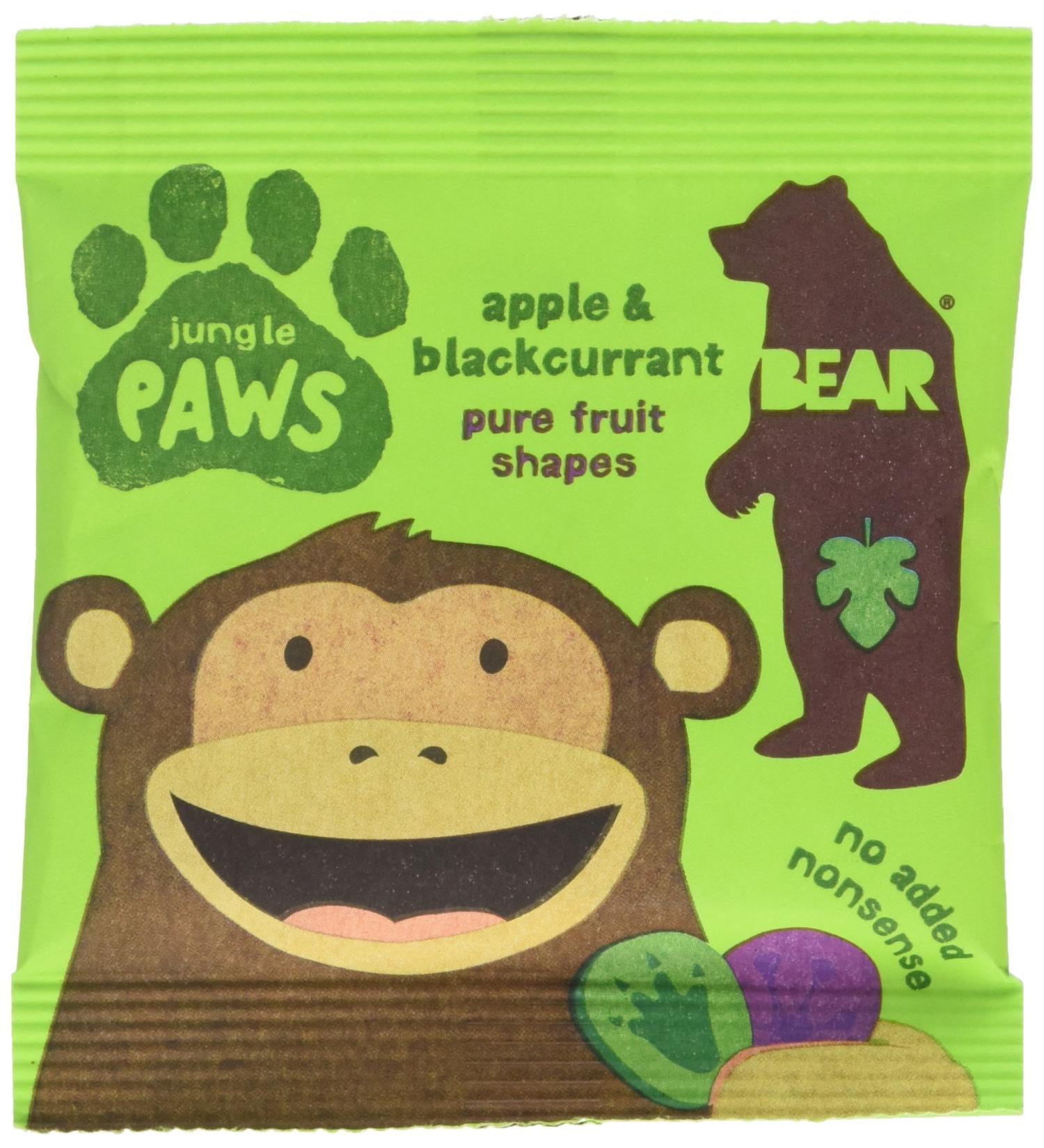 Bear Paws Of Jungle Apple Fruit And 20G Of Blackcurrant - Buy Online on GoSupps.com