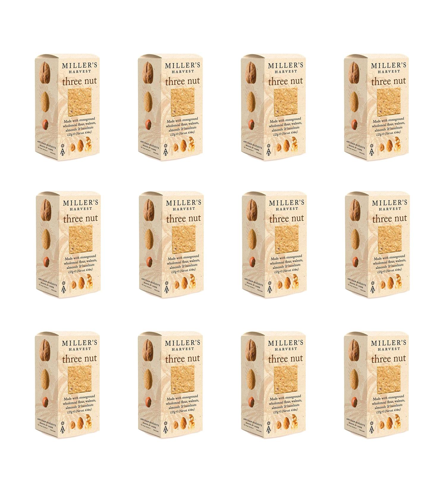Miller's Artisan Biscuits Nutcrackers 125g Pack of 12