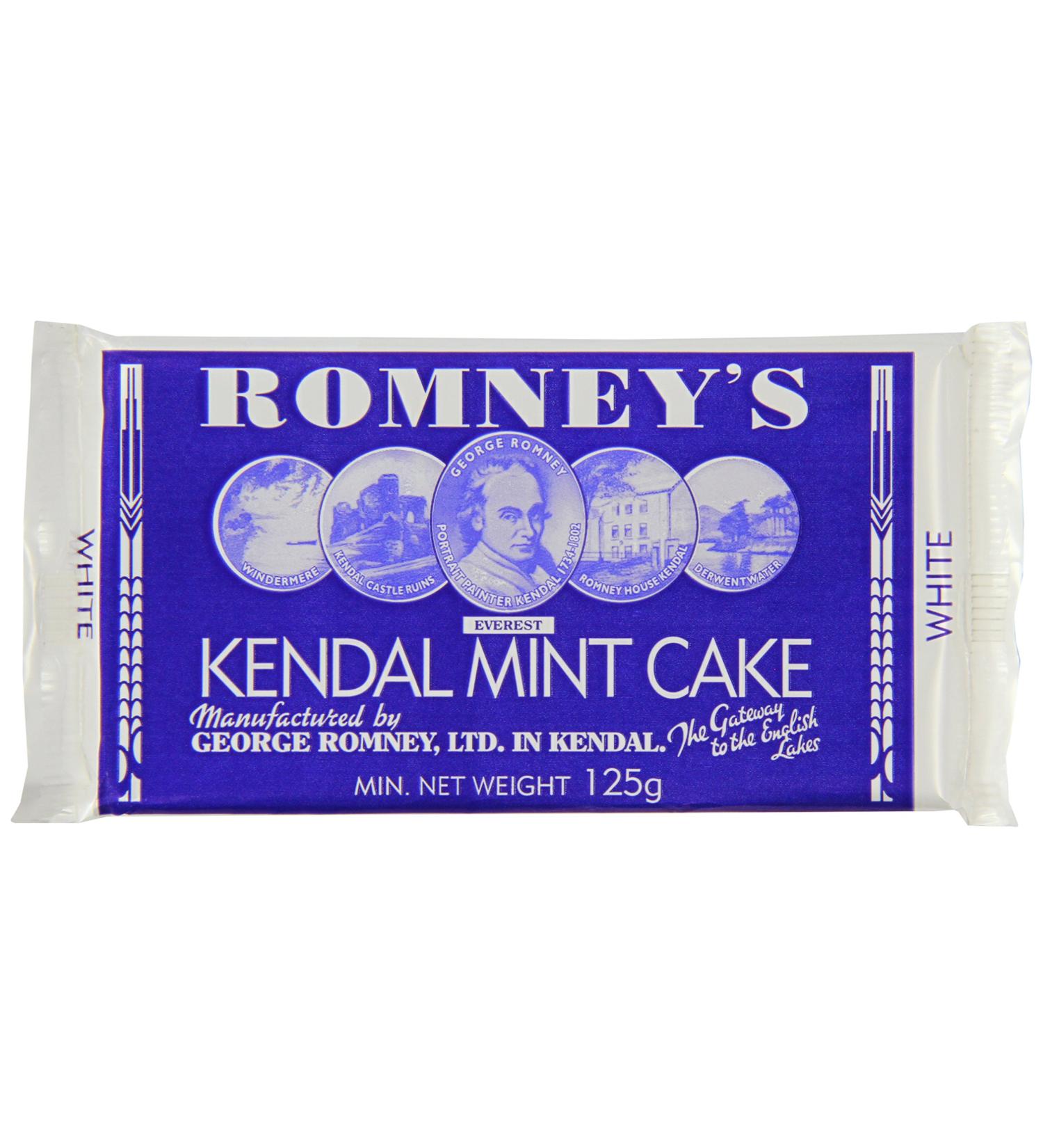 Romneys Kendal Mint Cake 125g - Buy Online on GoSupps.com