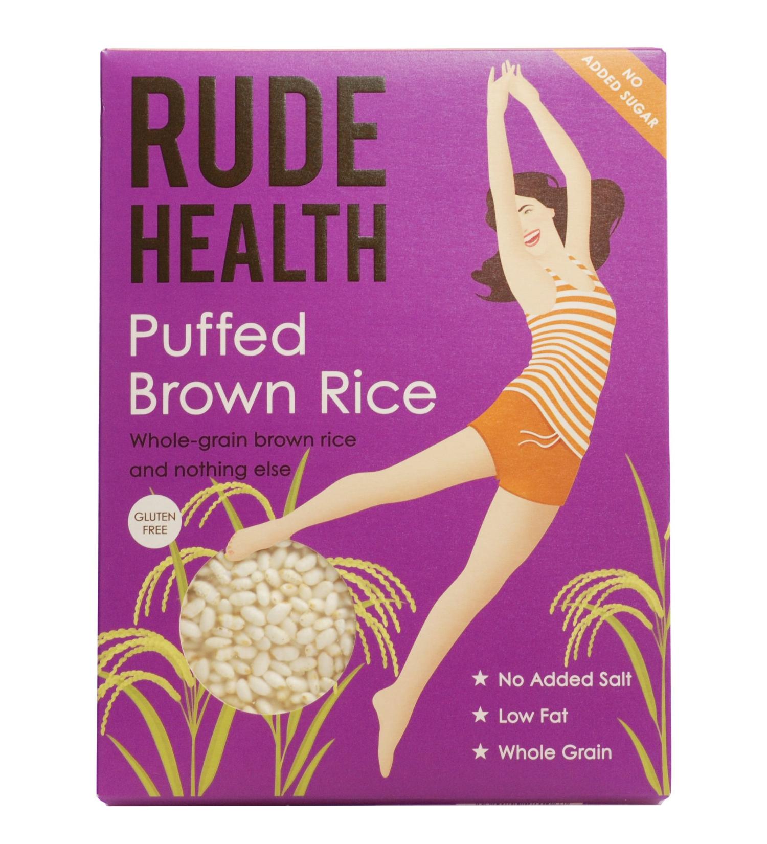 Rude Health Foods | Puffed Brown Rice | 3 x 225g