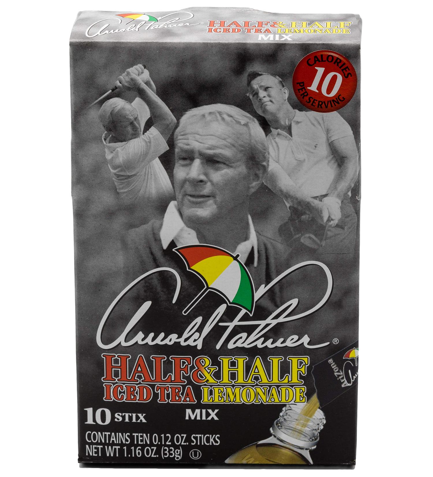 AriZona Arnold Palmer Half Lemonade Half Iced Tea Stix 60 Pack - Low Calorie Drink Powder Packets for Refreshing Iced Tea Beverages - Buy Online on GoSupps.com