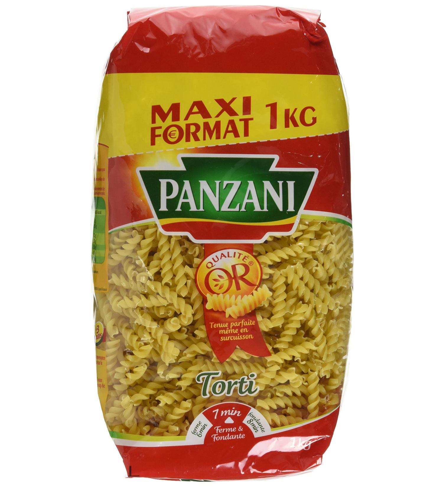 PANZANI SA Tortis pasta penis 1 kg 3 kgk 1 kg Lots of 3 - Buy Online on GoSupps.com