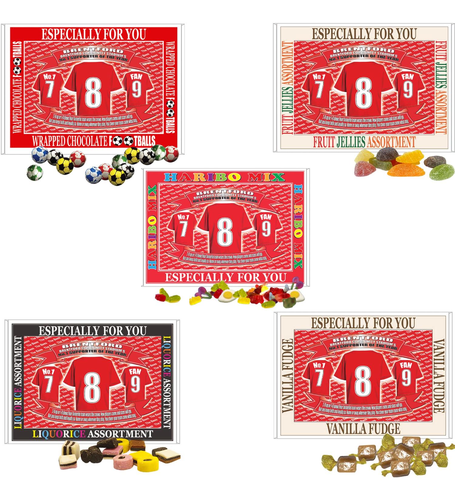 Brentford Football Shirt Gift Boxed Sweets - Buy Online on GoSupps.com