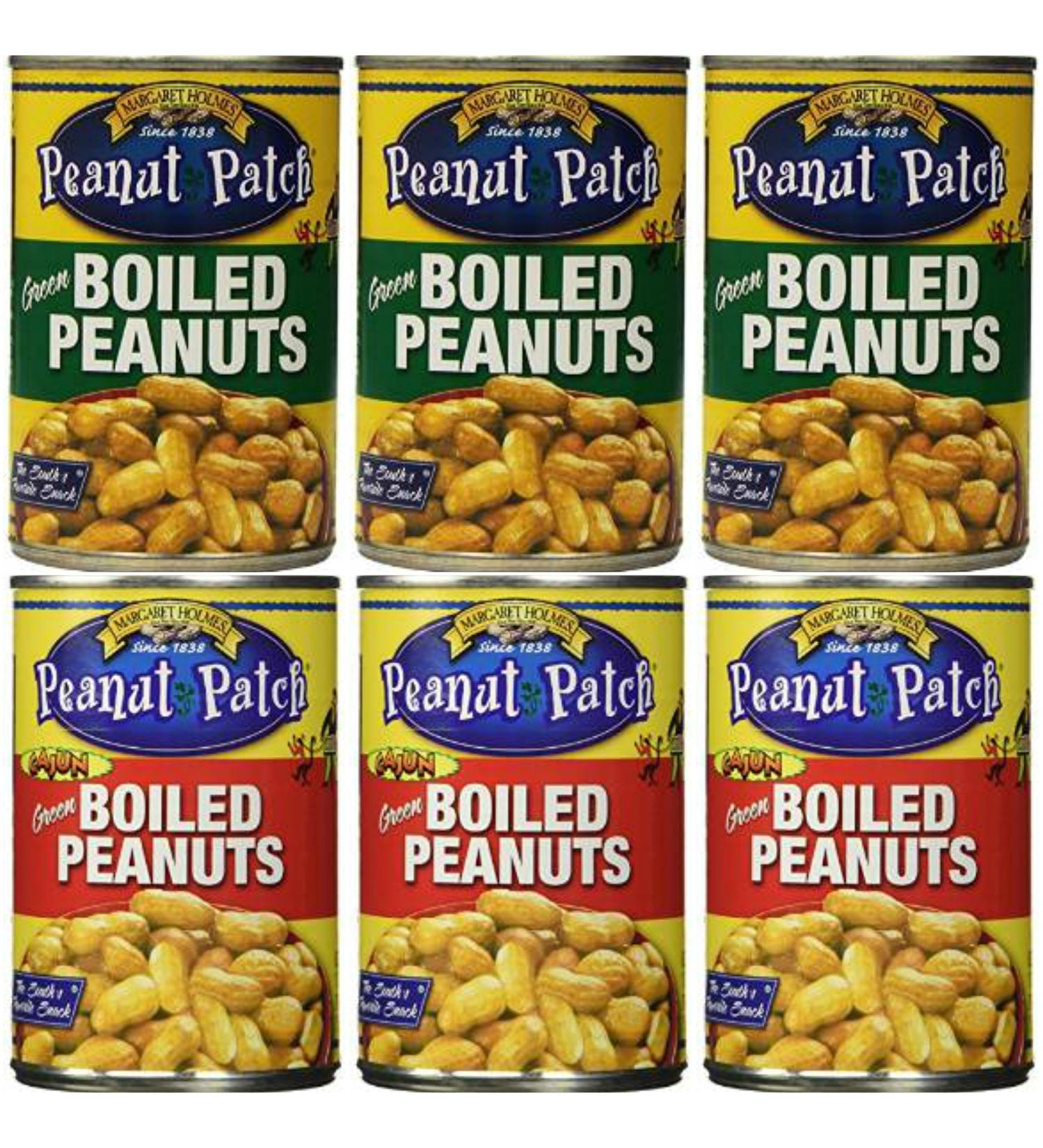 6 Pack Boiled Peanuts & Cajun Boiled Peanuts - Freshly Prepared Snack Combo - Buy Online on GoSupps.com