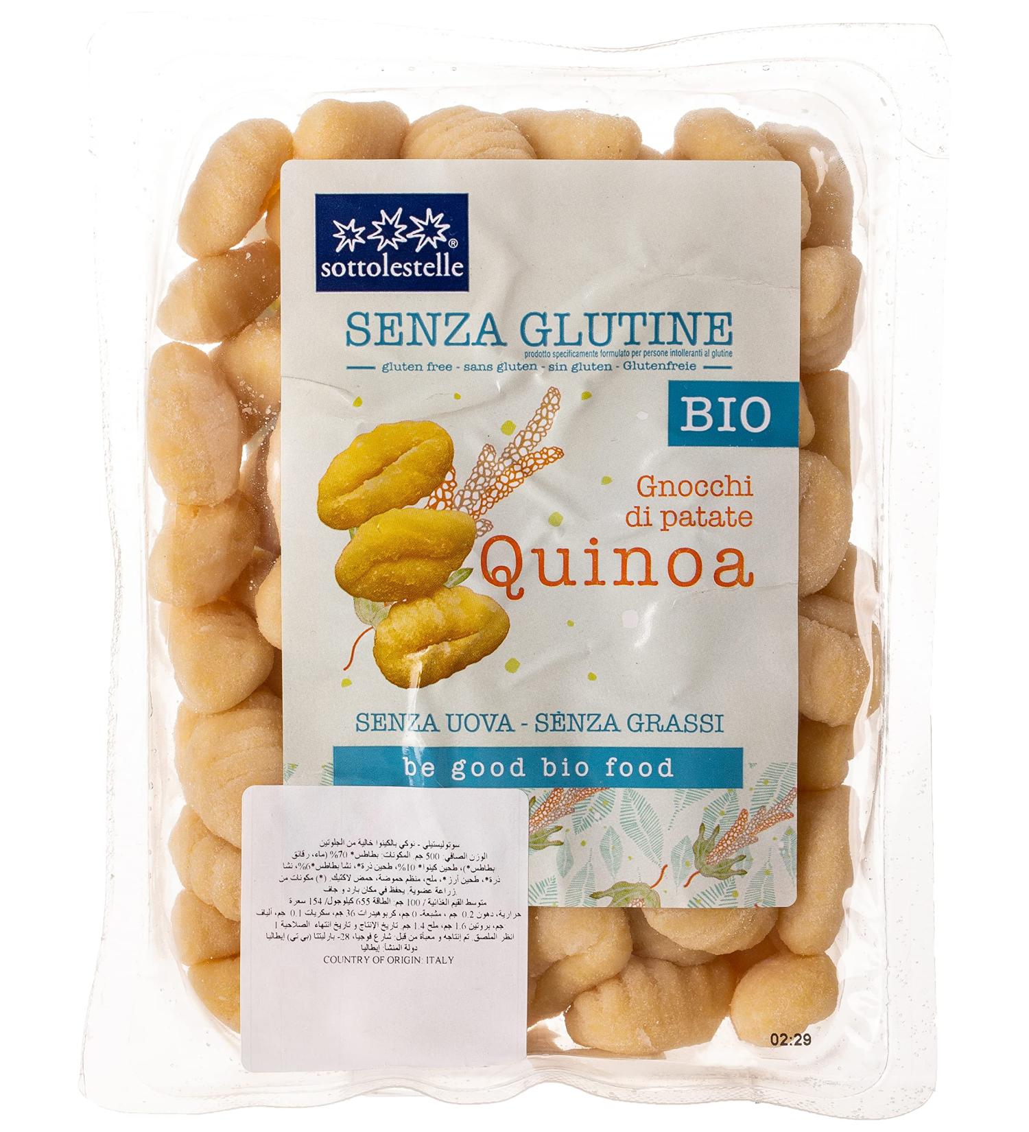Potato gnocchi and glutenfree quinoa 500 g - Buy Online on GoSupps.com