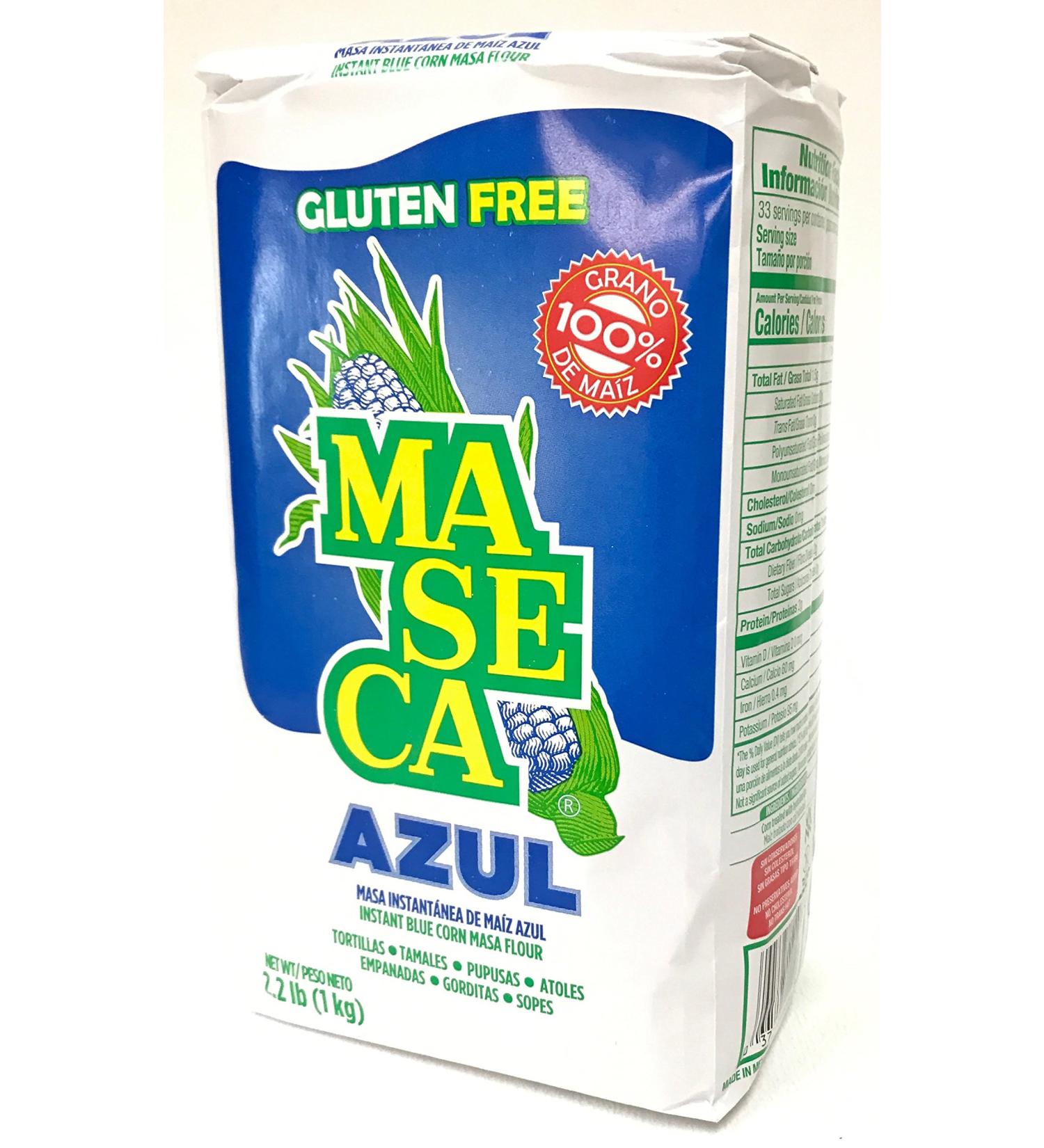 Maseca Blue Corn Instant Masa Flour - Masa de Maiz Azul (1)