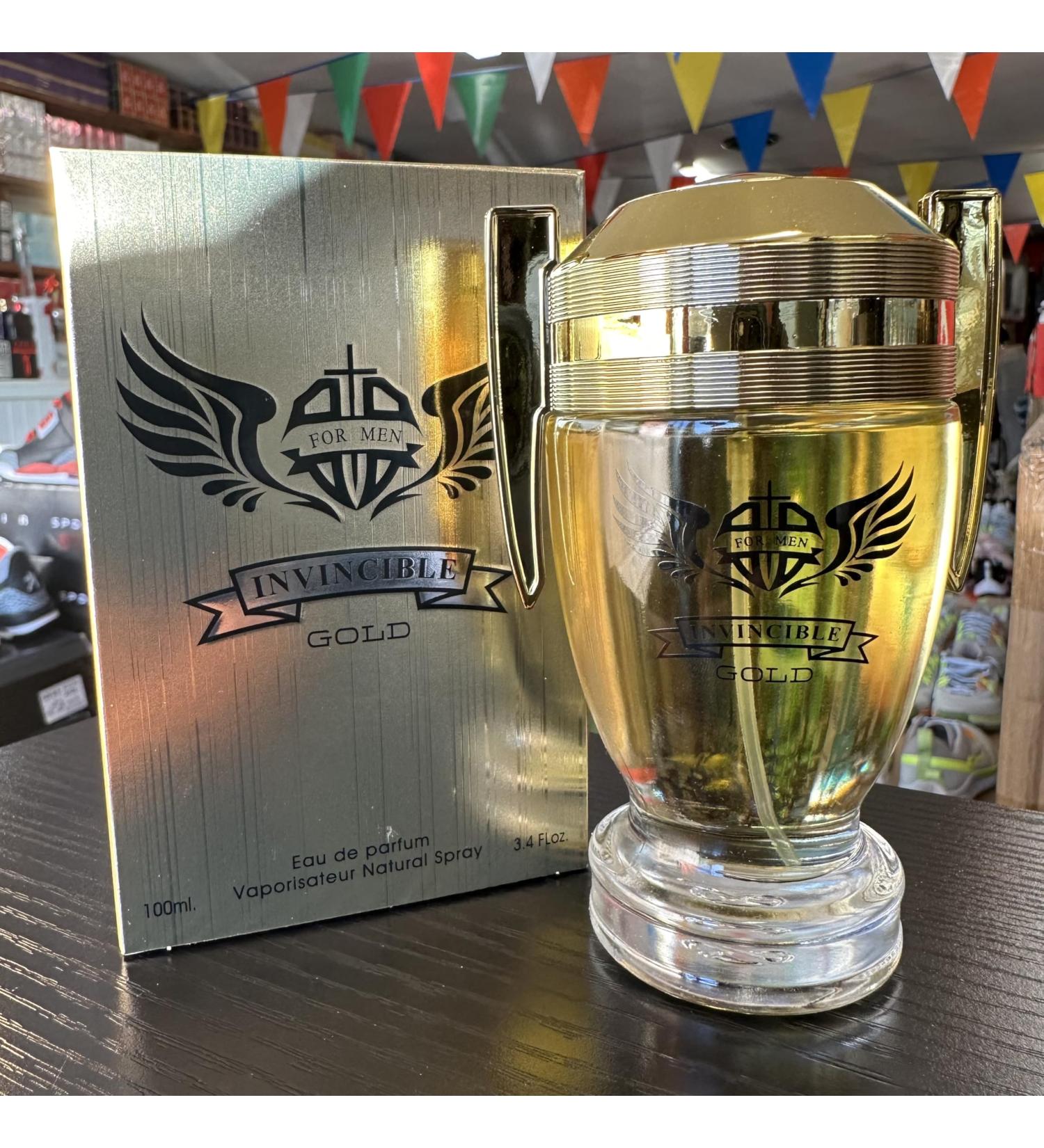 Invincible Gold Men's Eau de Parfum Natural Spray 3.4 FL OZ 100ml - Buy Online on GoSupps.com