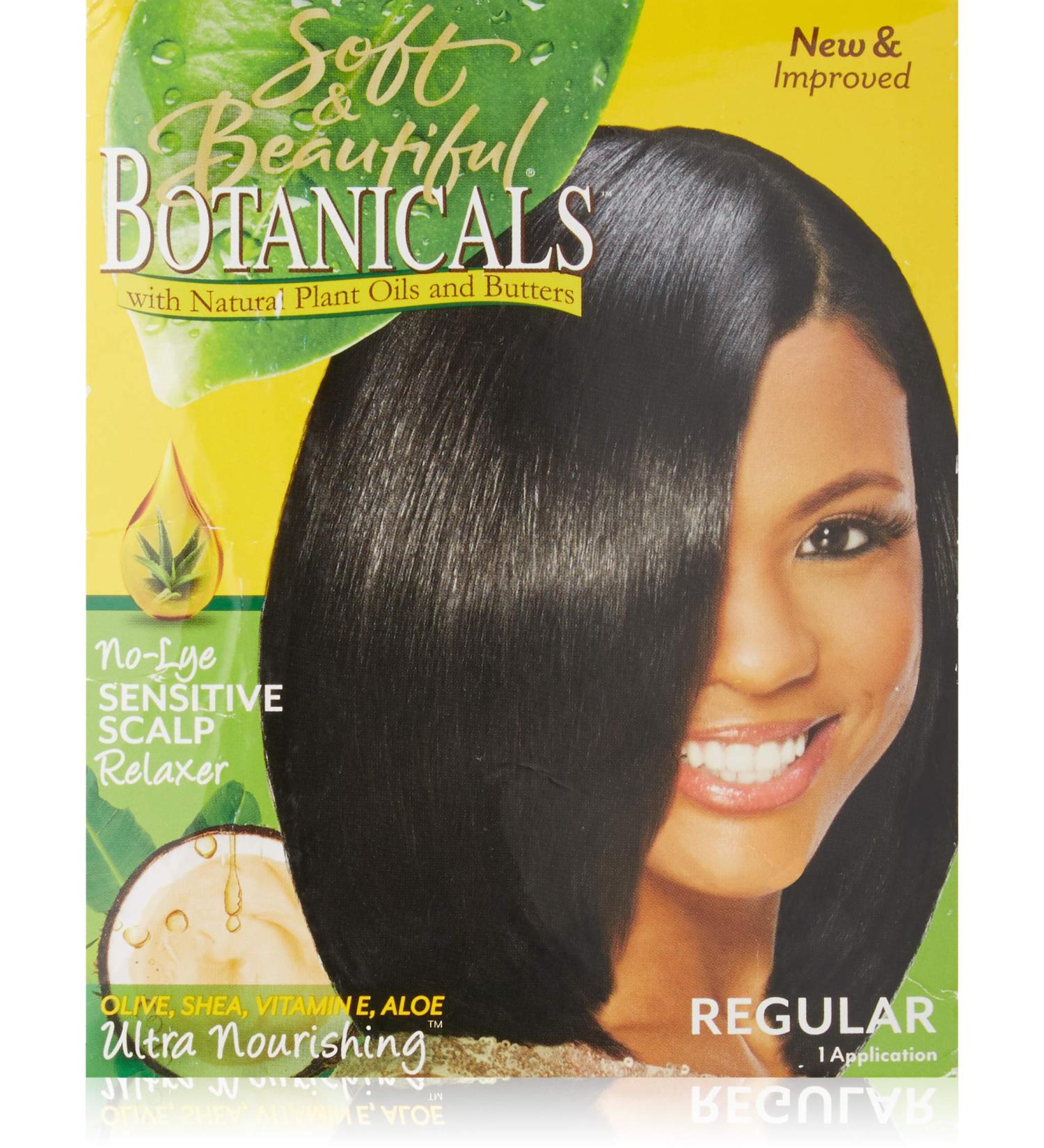 No Lye Regular Relaxer for Sensitive Scalps - Gentle Hair Straightening Formula - Buy Online on GoSupps.com