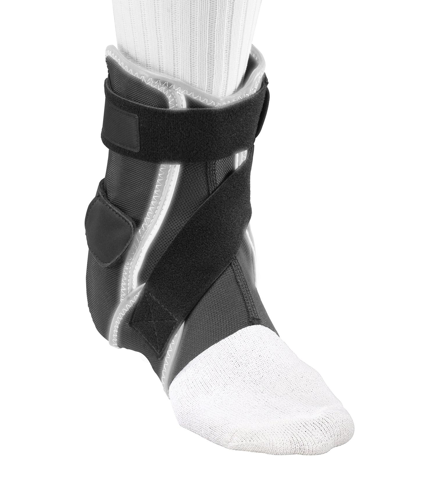 Mueller Sports Medicine HG80 Ankle Brace - Premium Hard Shell Support in Black/Gray for Injury Recovery - International Shipping Available - Buy Online on GoSupps.com