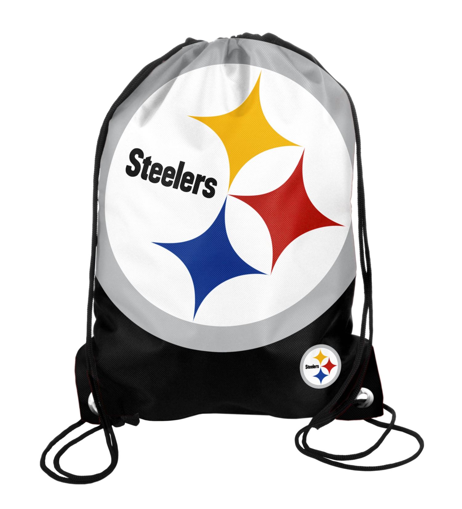 Forever Collectibles NFL Pittsburgh Steelers Drawstring Backpack