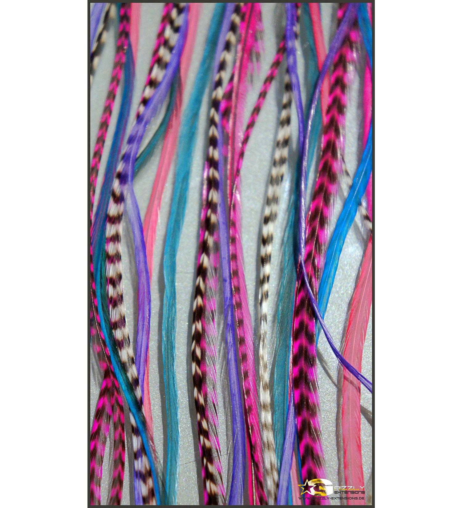 Grizzly Extensions 5 Single Spring Extensions Berry Style for Brown Hair - Premium Quality International Shipping - Buy Online on GoSupps.com