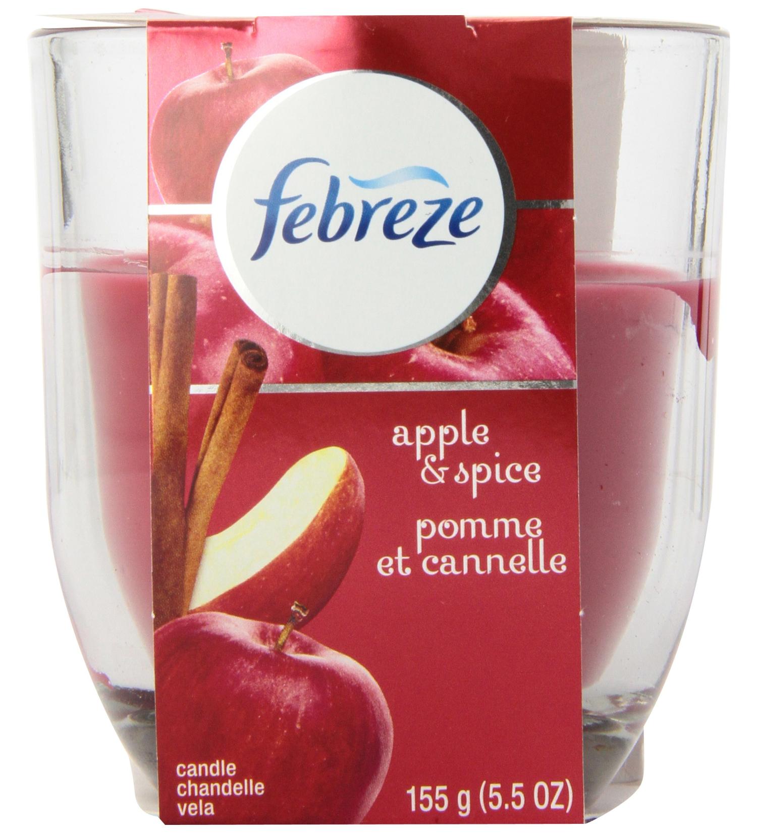 Febreze Febreze Candle Apple Spice & Delight Air Freshener 155 g (Pack of 6)- Packaging May Vary - Buy Online on GoSupps.com