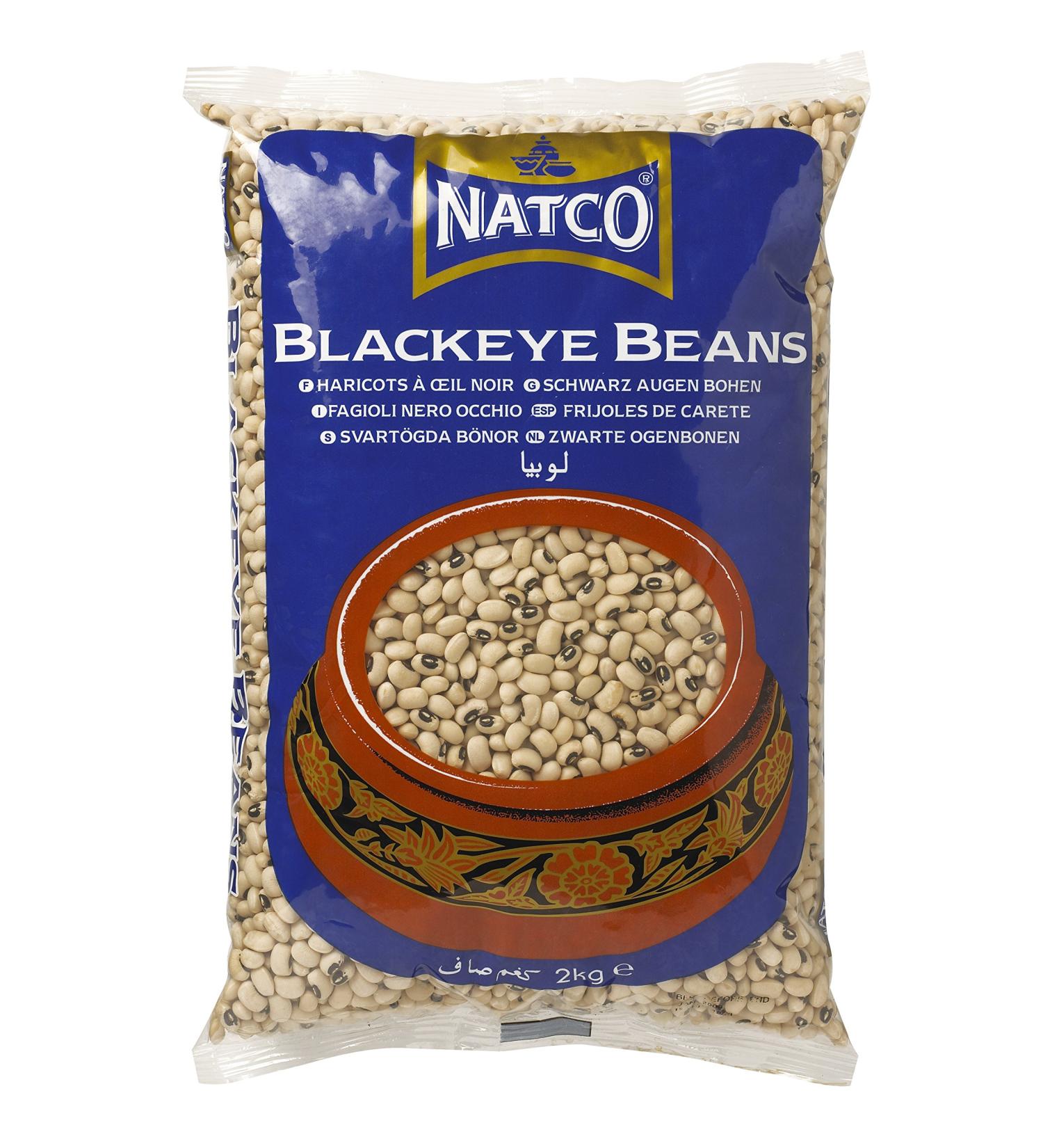 Natco Natco Black Eye Bean 2 Kg (Pack of 2)