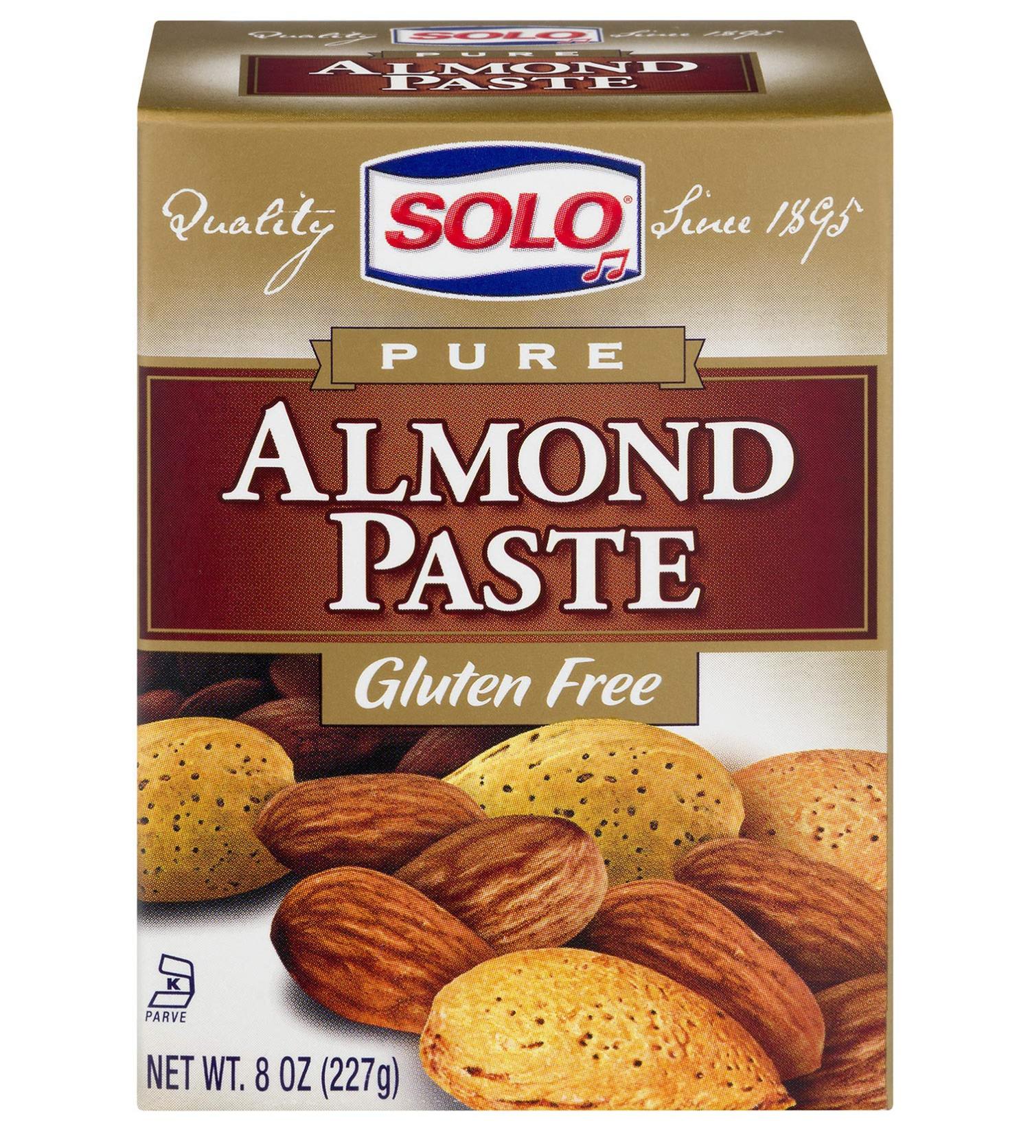 Solo Almond Paste, 8-Ounce Packages (Pack of 6)