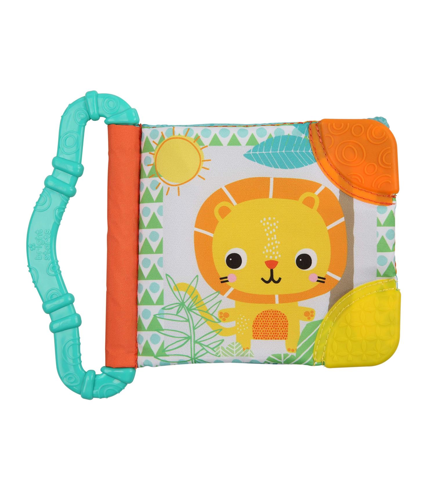 Bright Starts Teethe & Read Soft Book Toy  Ages 3 Months +  Style May Vary - Buy Online on GoSupps.com