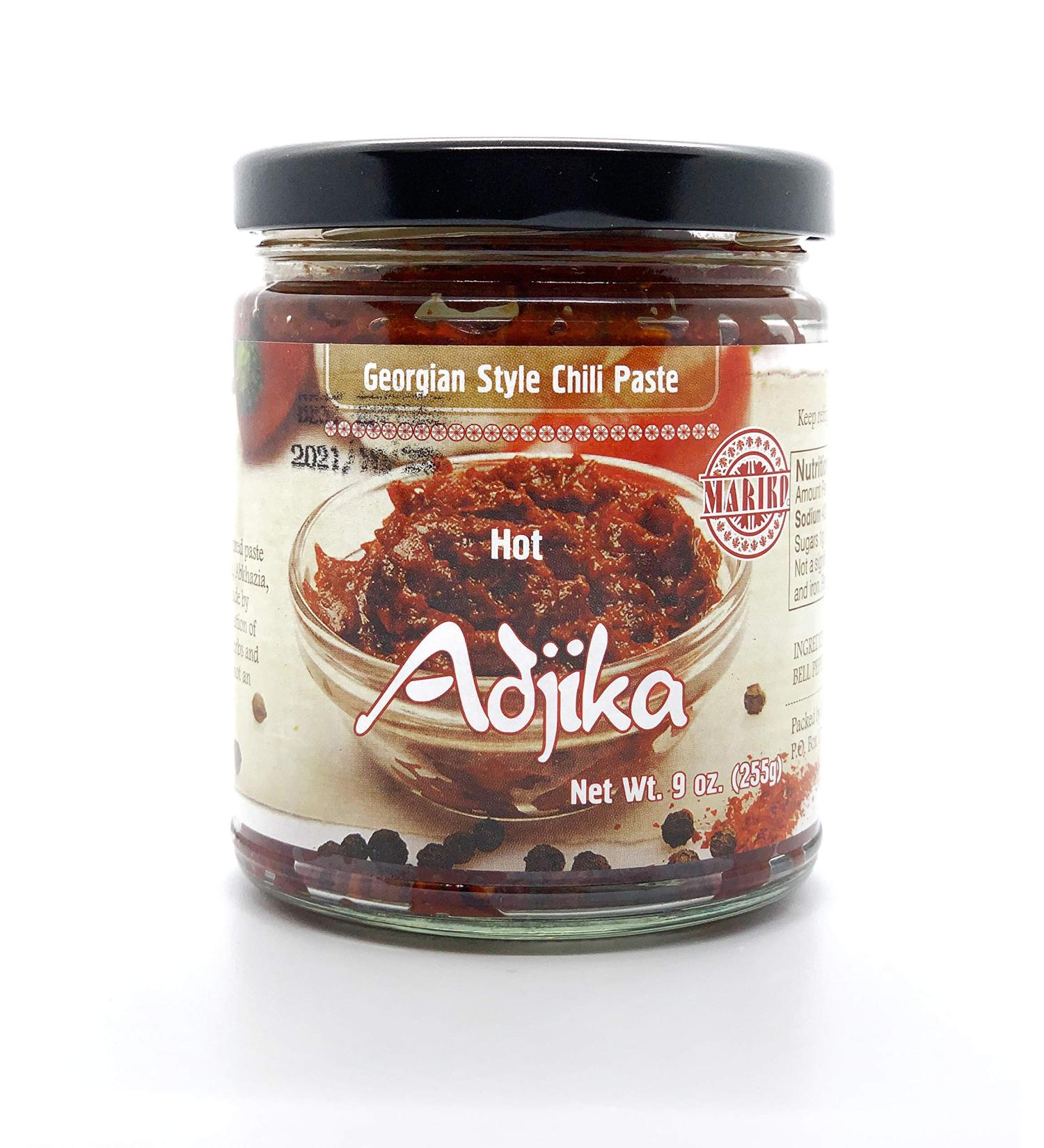 Adjika-Georgian Style Chili Paste (HOT) 1 Jar 9 OZ (255g)