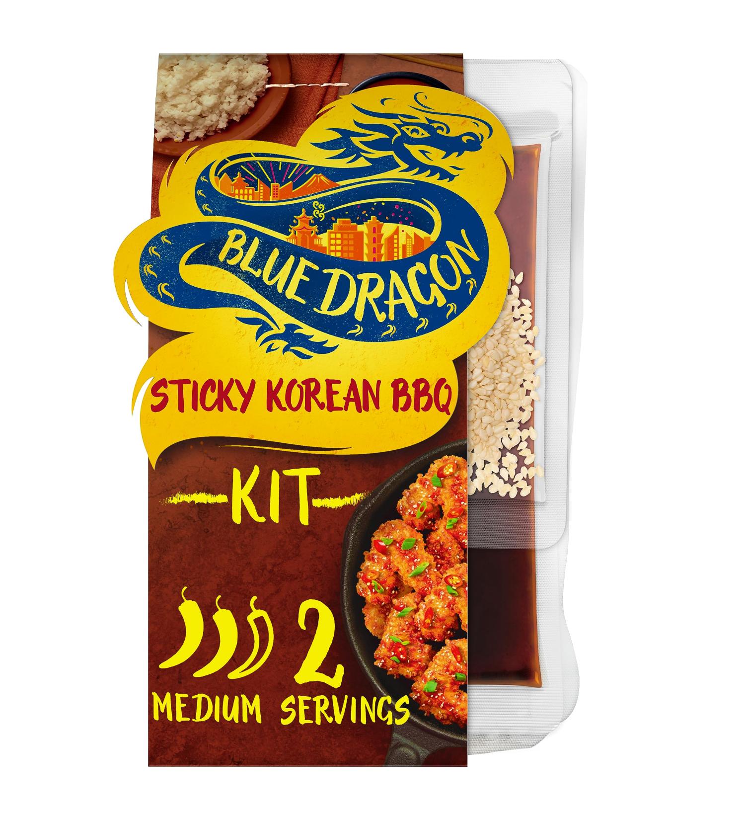 Blue Dragon Sticky Korean BBQ 222g - Buy Online on GoSupps.com
